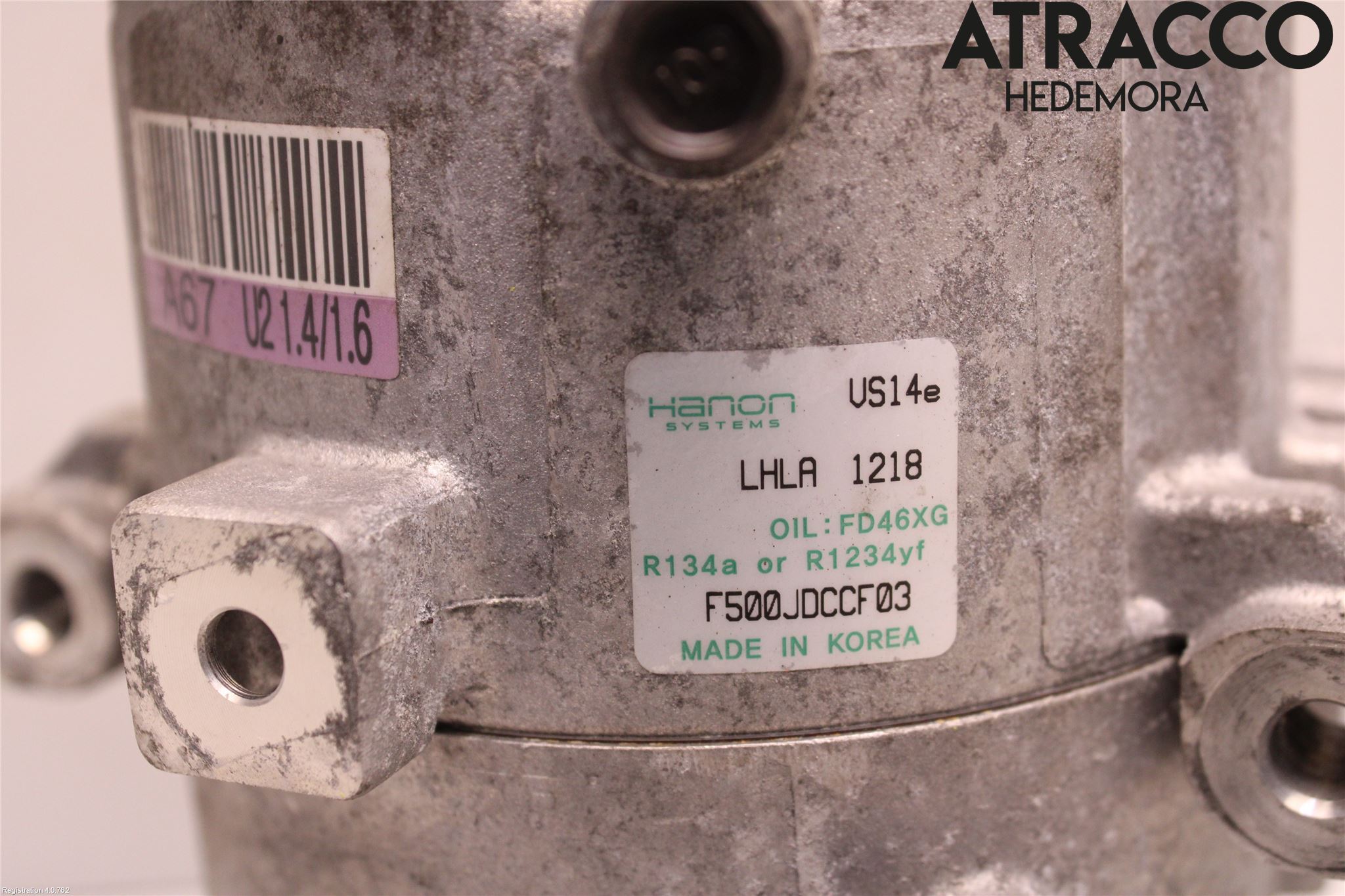 Kia CEED 12-18 Varme Ac Kompressor