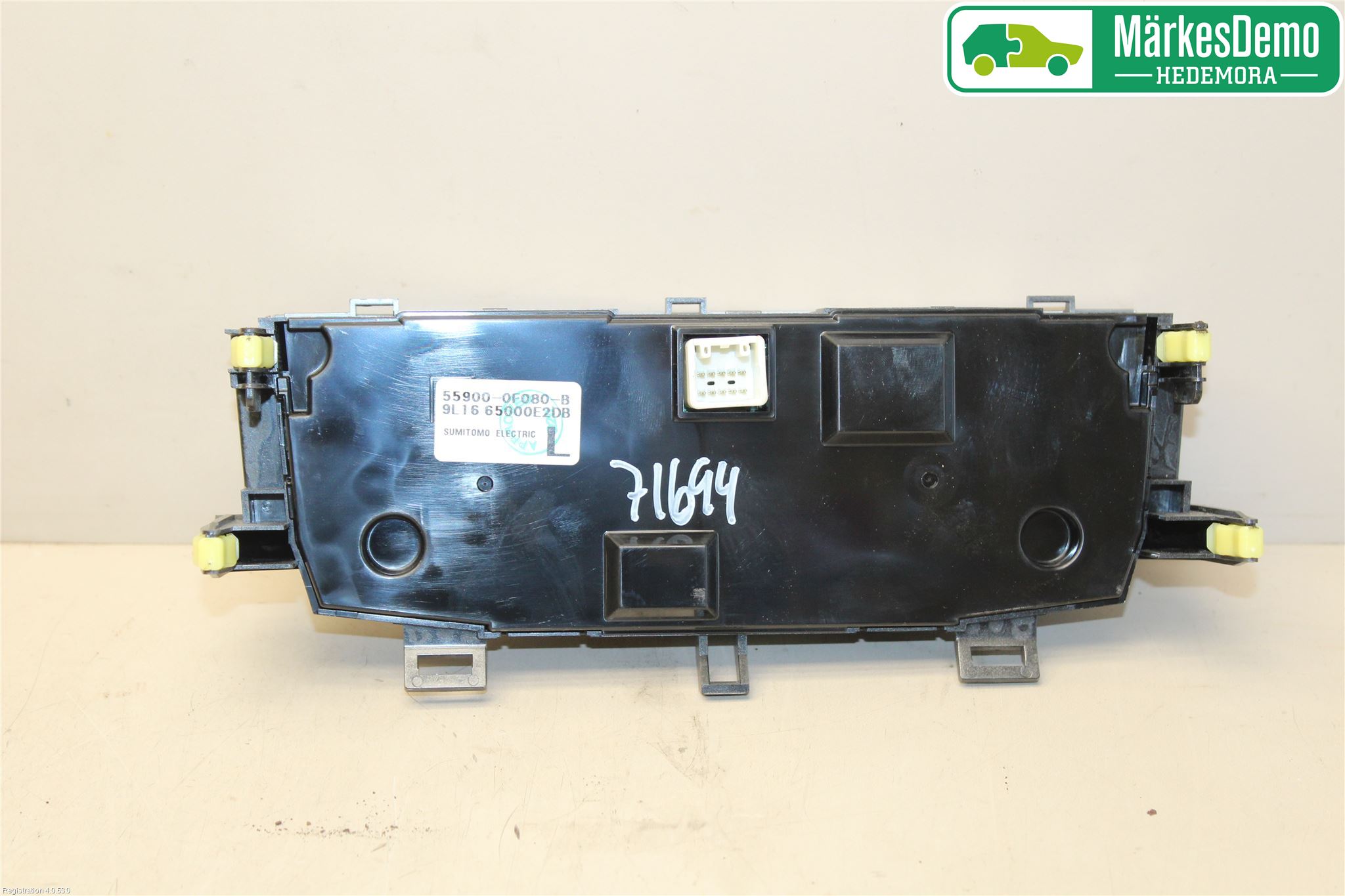 Toyota VERSO 09-18 Varme Ac Betjening-Display