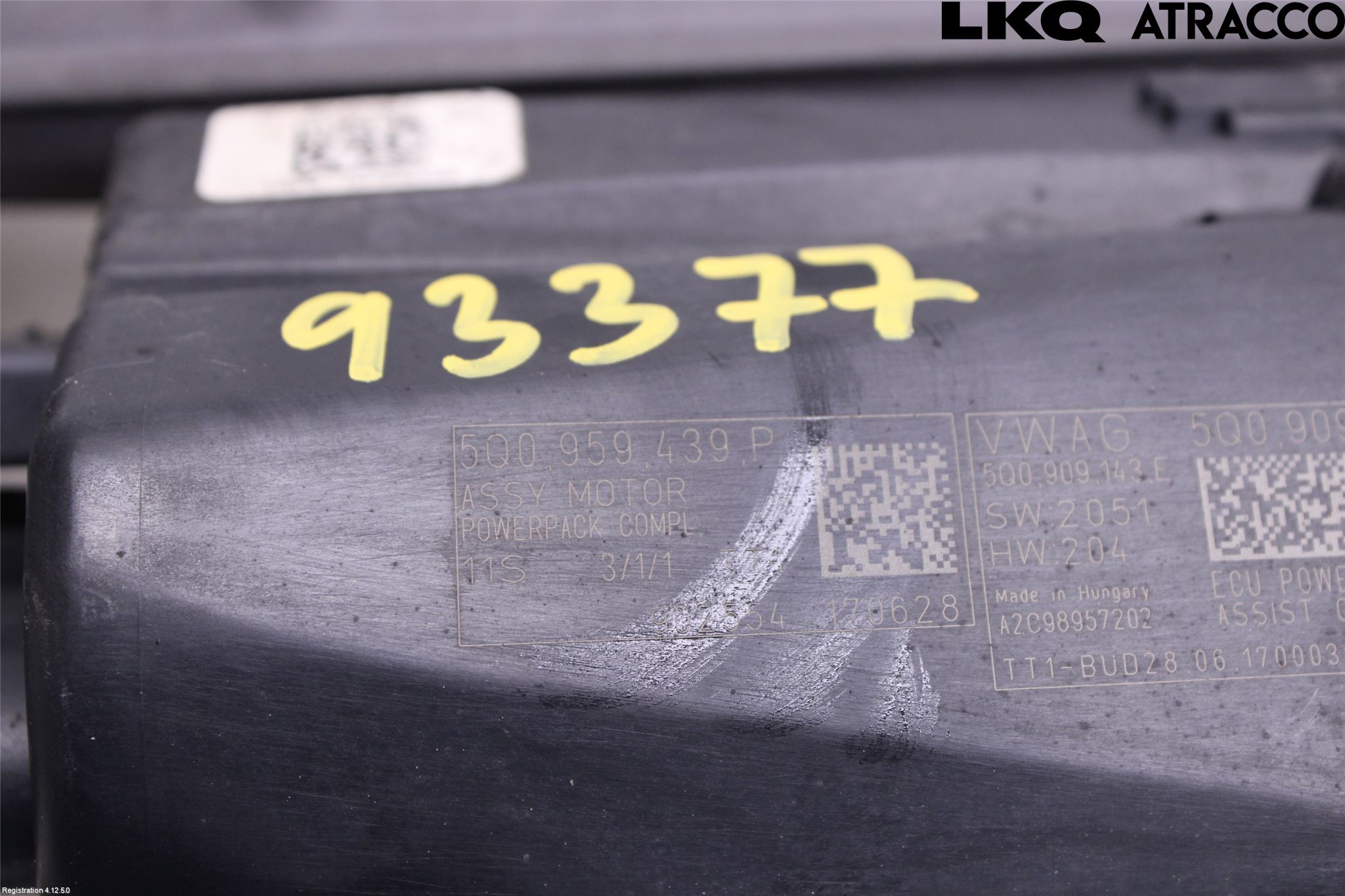 Volkswagen VW PASSAT 15-19 Styrväxel/Snäcka Elektrisk