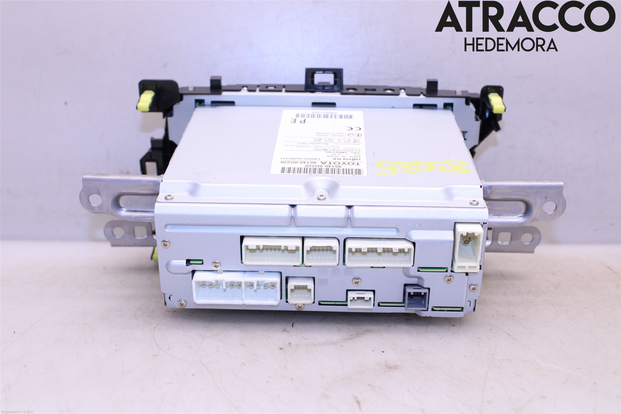 Toyota YARIS XP130 15-20 Stereo Radio Med Cd