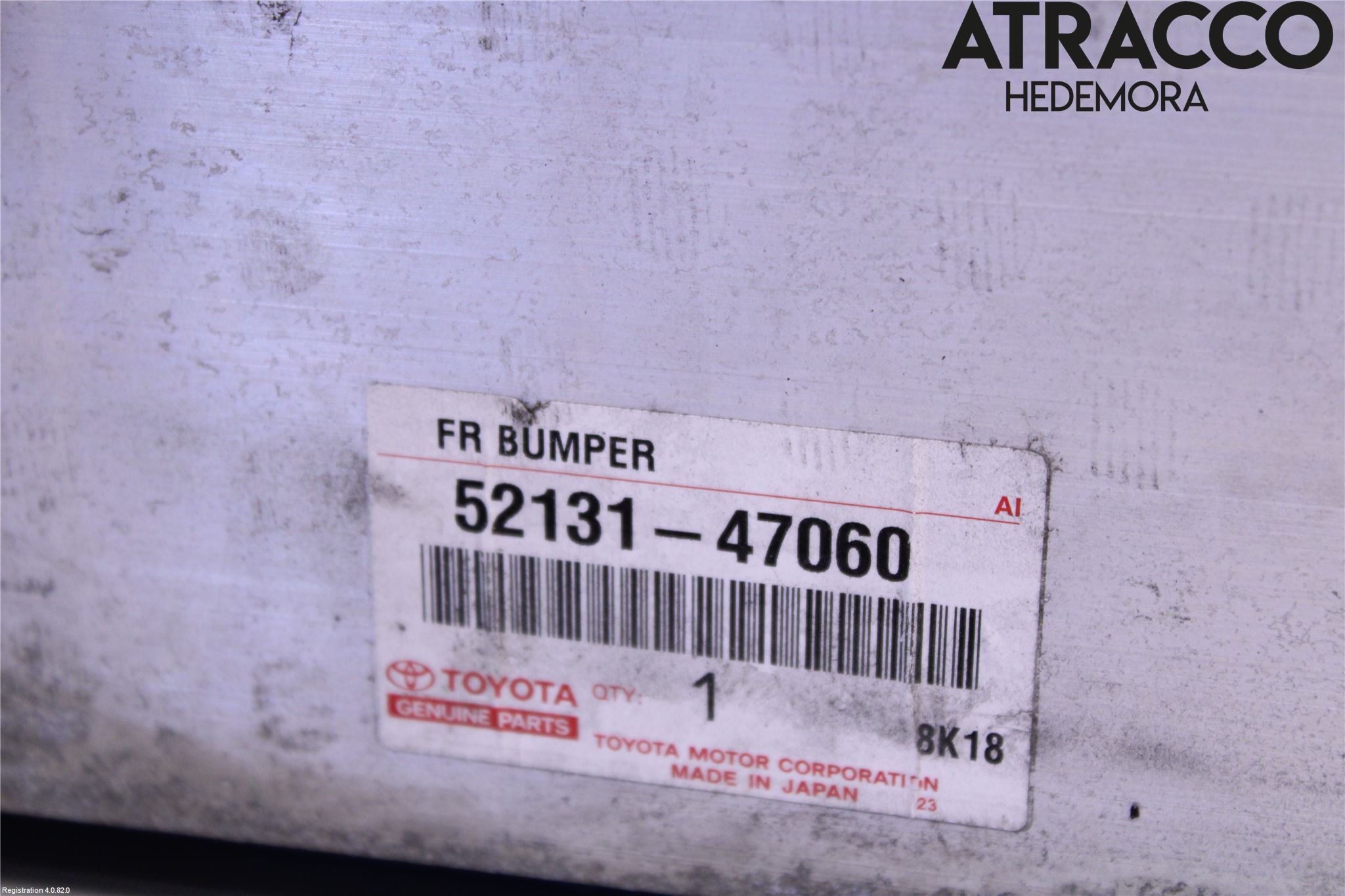 Toyota PRIUS NWH20 04-08 Støtfanger Foran Bjelke