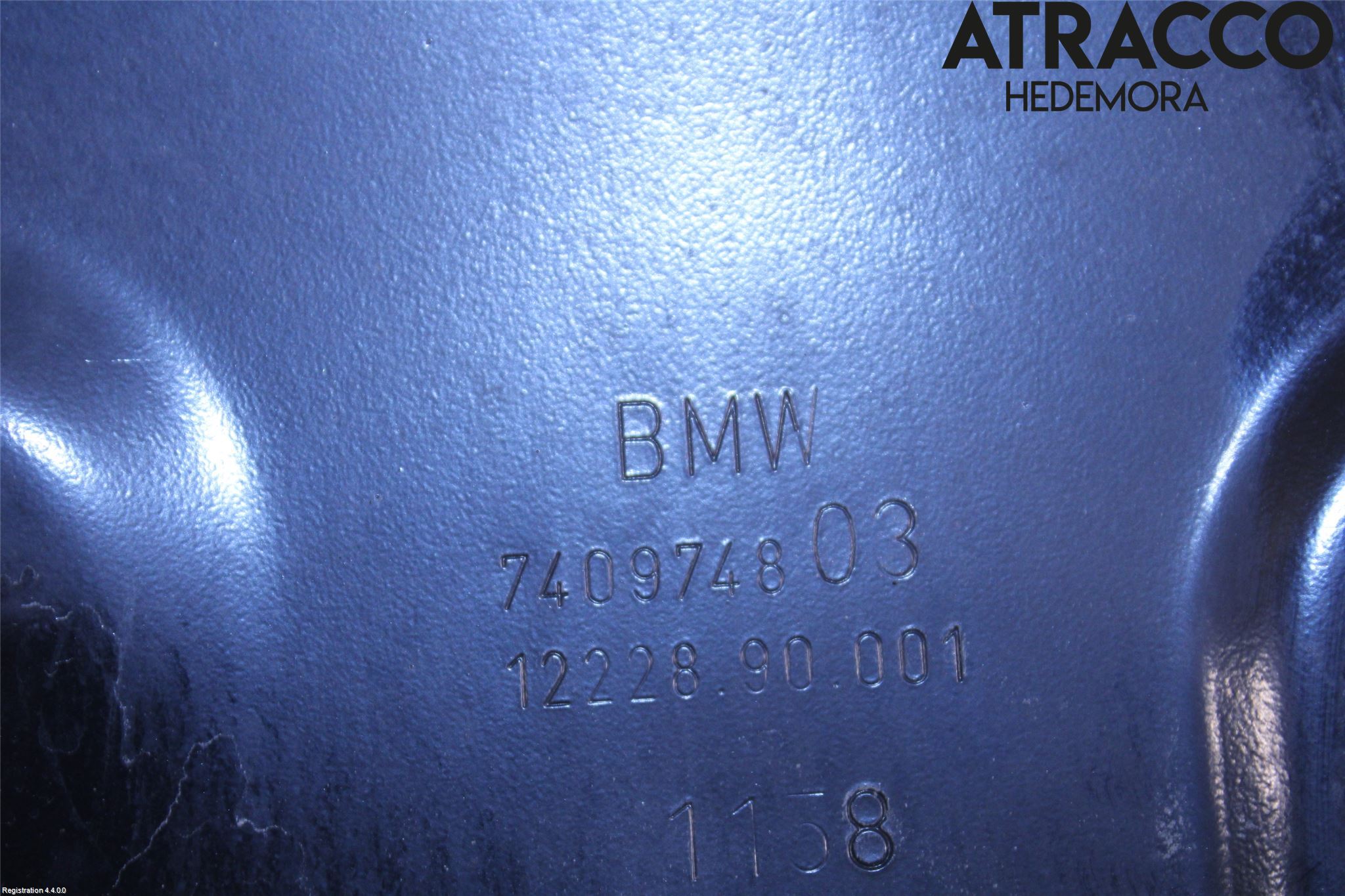 BMW 7 G11/G12 15-22 Frontplate Øvre