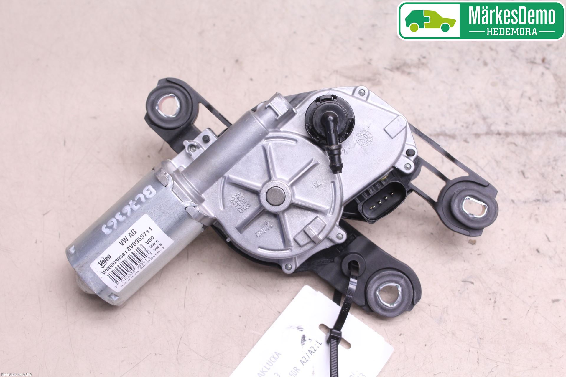 Audi A3/S3 8V 13-20 Viskermotor Bakluke