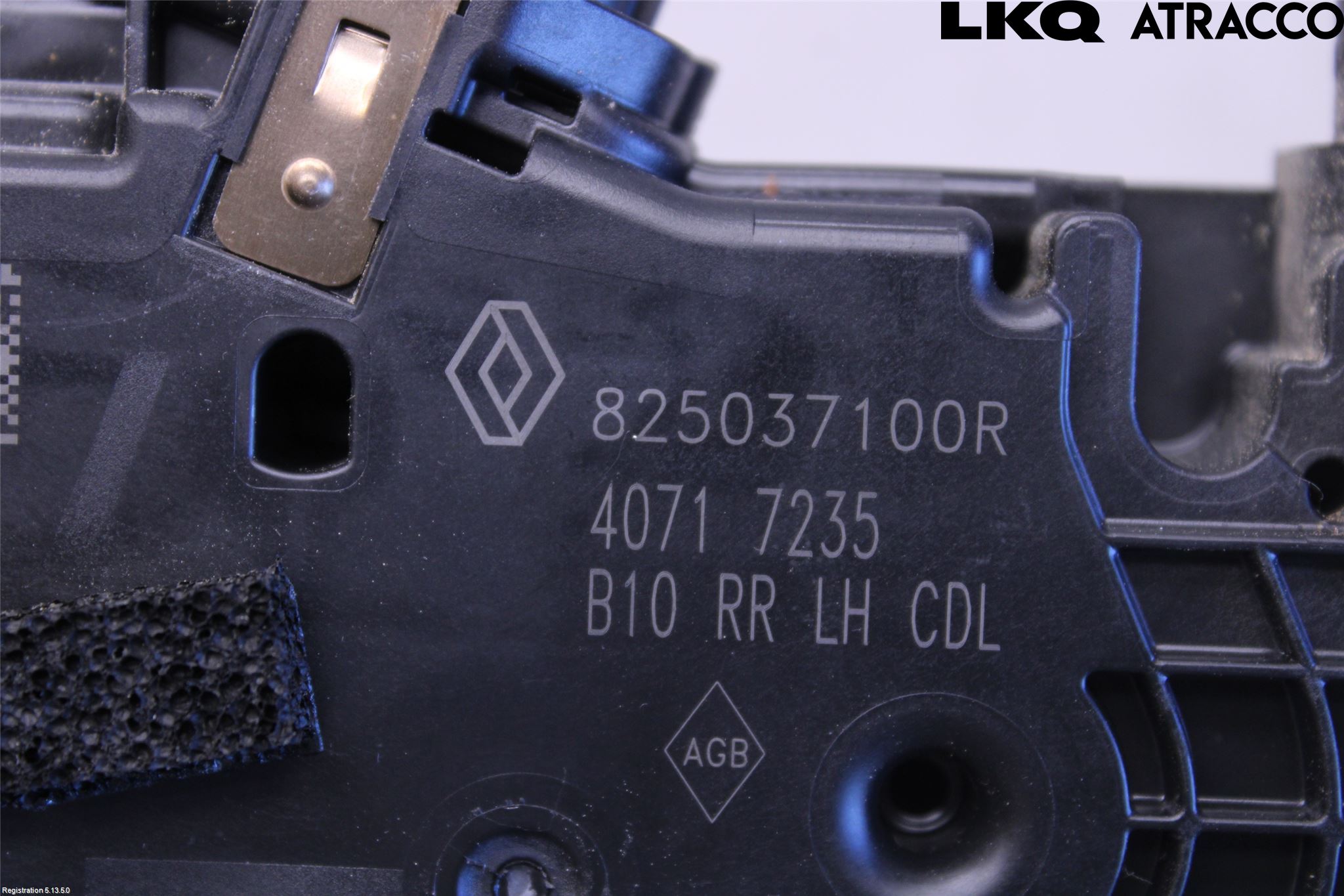 Renault ZOE/E-TECH 13- Dørlås - Låsekasse