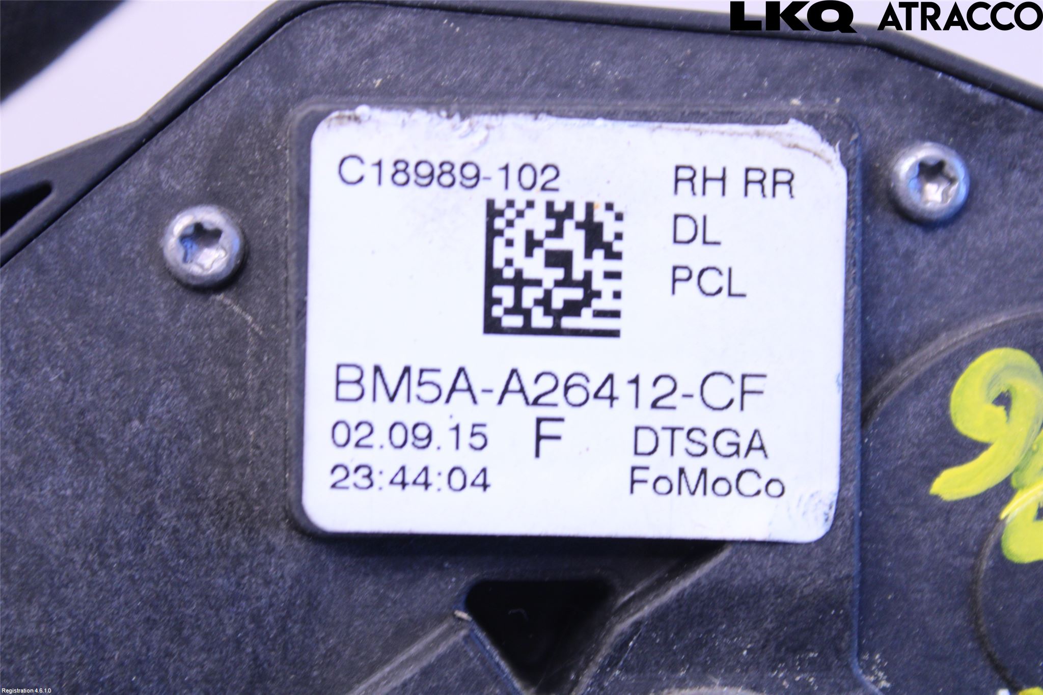 Ford MONDEO 15-22 Dørlås - Låsekasse