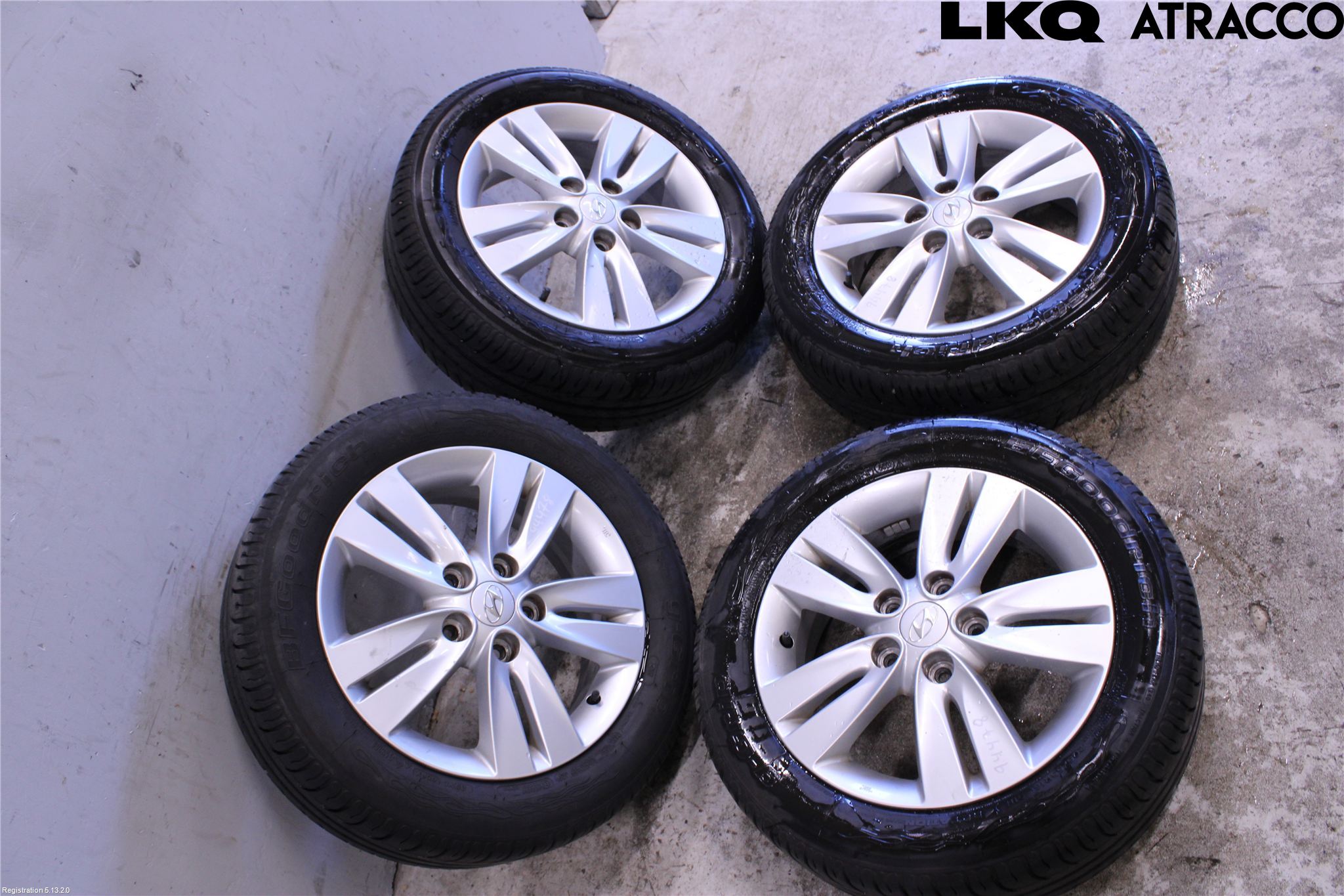 Hyundai ix20 Dekk Sommer På Alu Felg 4Stk