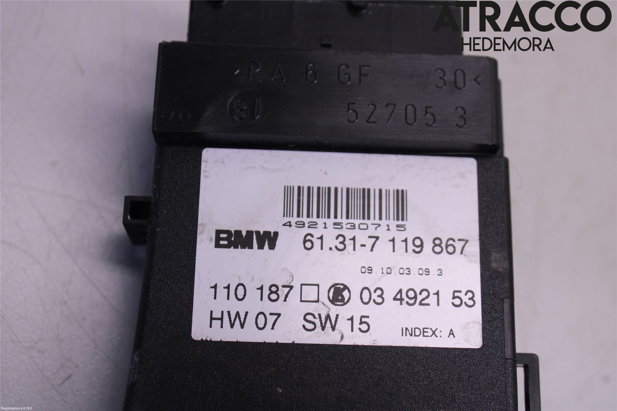 Landrover LAND ROVER RANGE ROVER L322 02-12 Bryter Sete Regulering