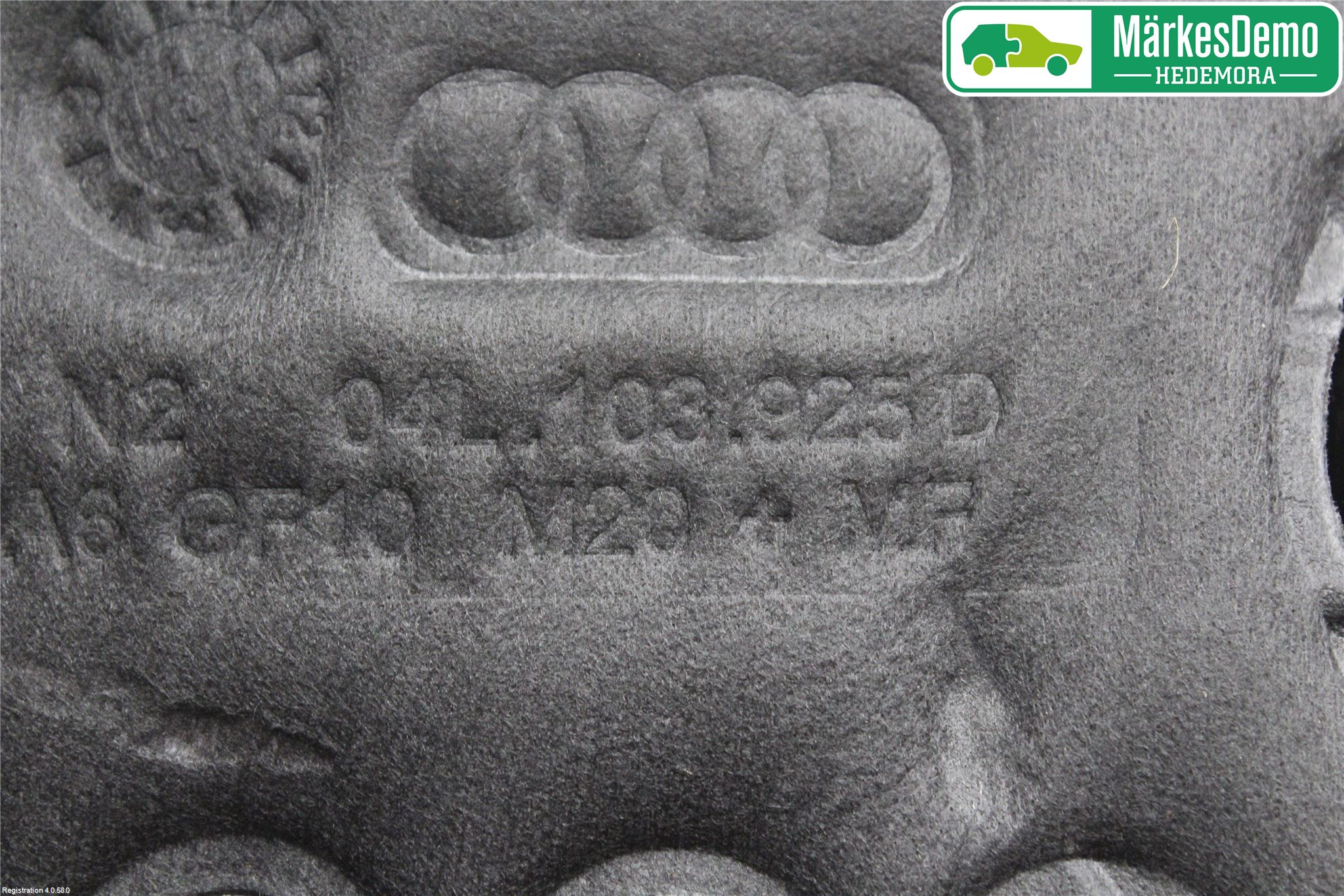 Audi A4 ALLROAD 09-16 Motor Deksel Over Motor