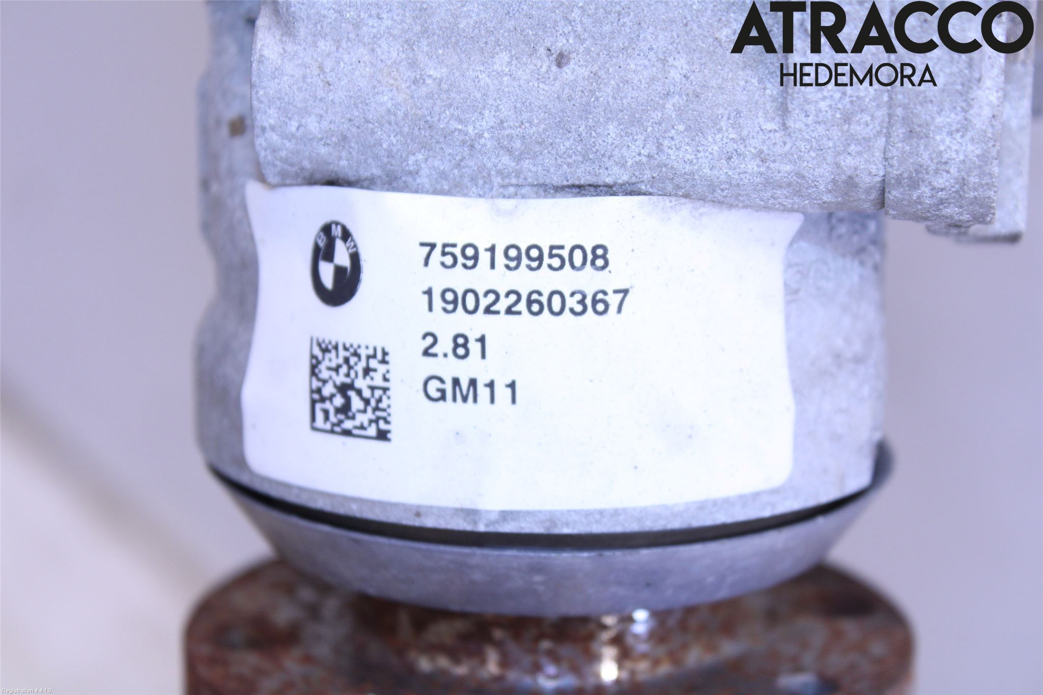 BMW 3 F30/F31/F80 12-19 Kardang Foran