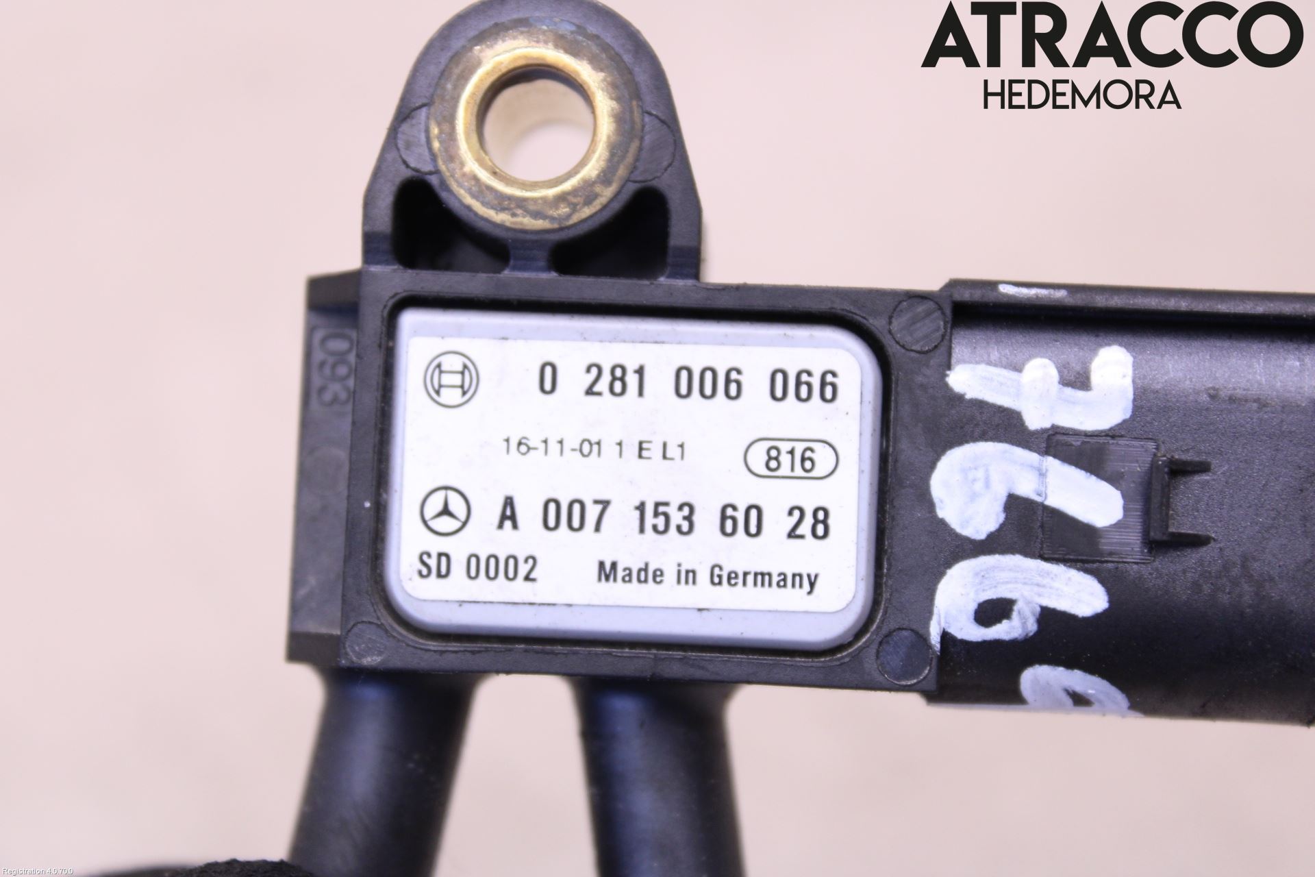 Mercedes-Benz MB CLA-KLASS (C117/X117) 13-19 Sensor Temp-Trykk Avgass