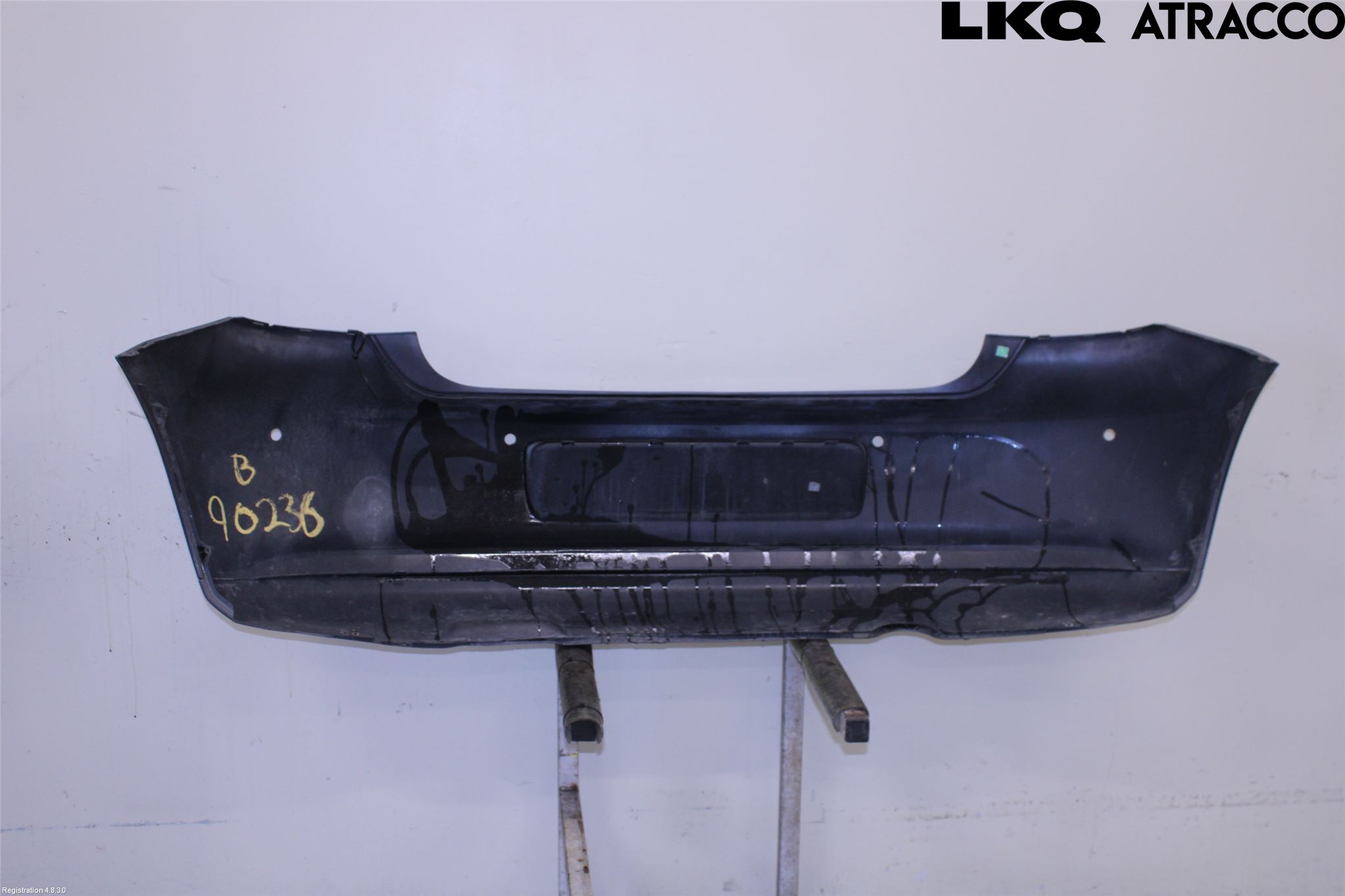 Volkswagen VW POLO 10-17 Støtfanger Bak Overtrekk