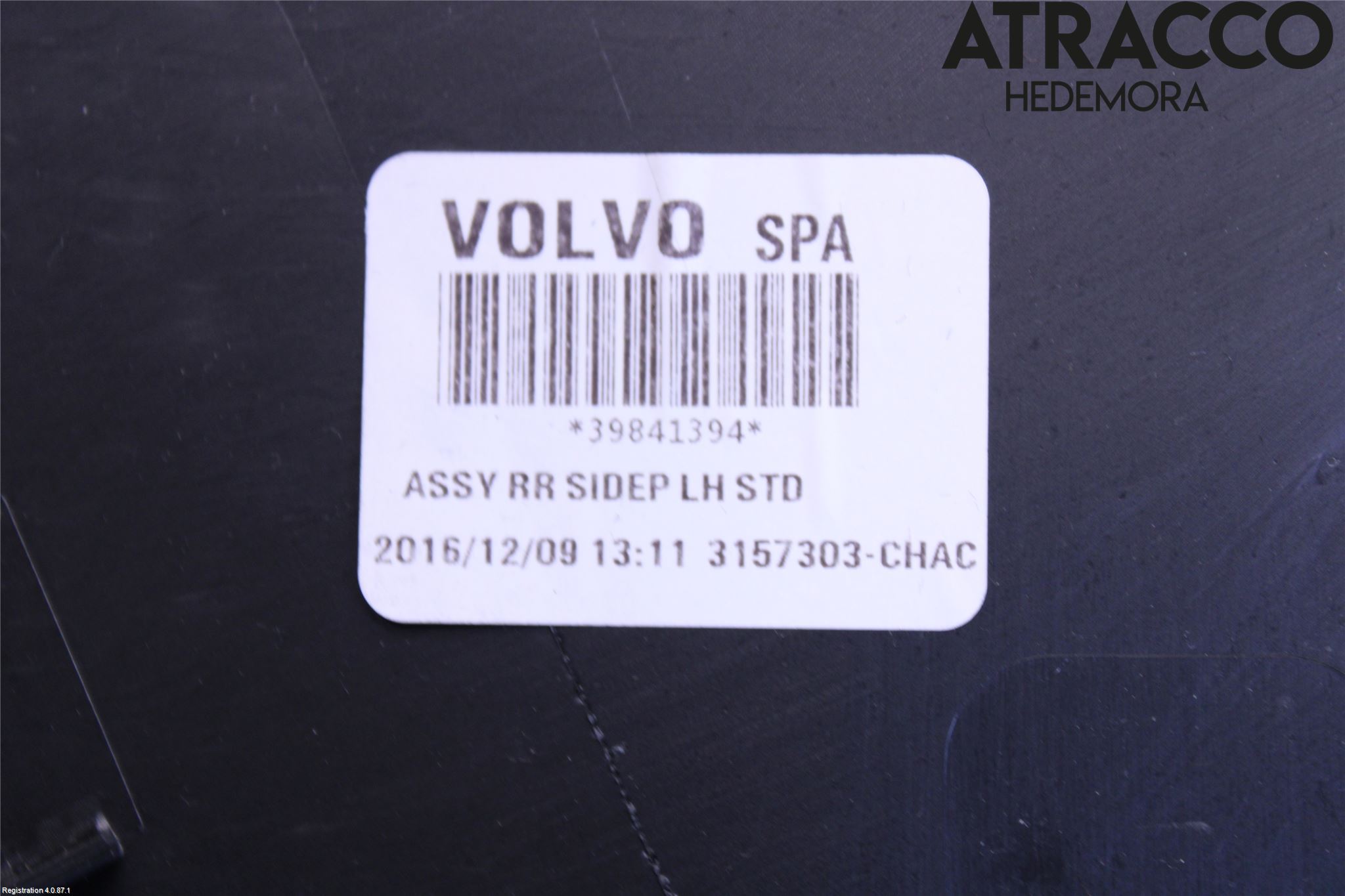 Volvo V90 17->> Instrumentkonsoll Midt