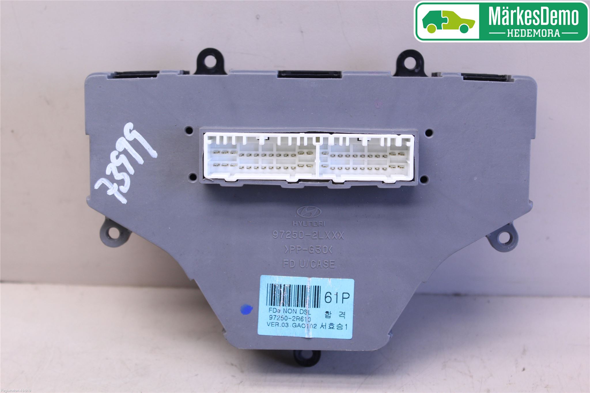 Hyundai i30 FD 07-12 Varme Ac Betjening-Display