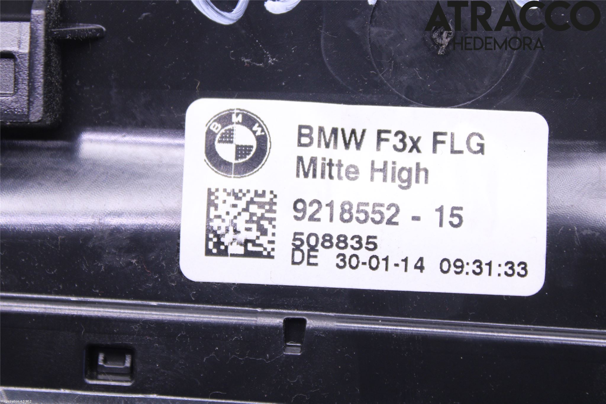 BMW 3 F30/F31/F80 12-19 Dashbord Kanal - Dyse