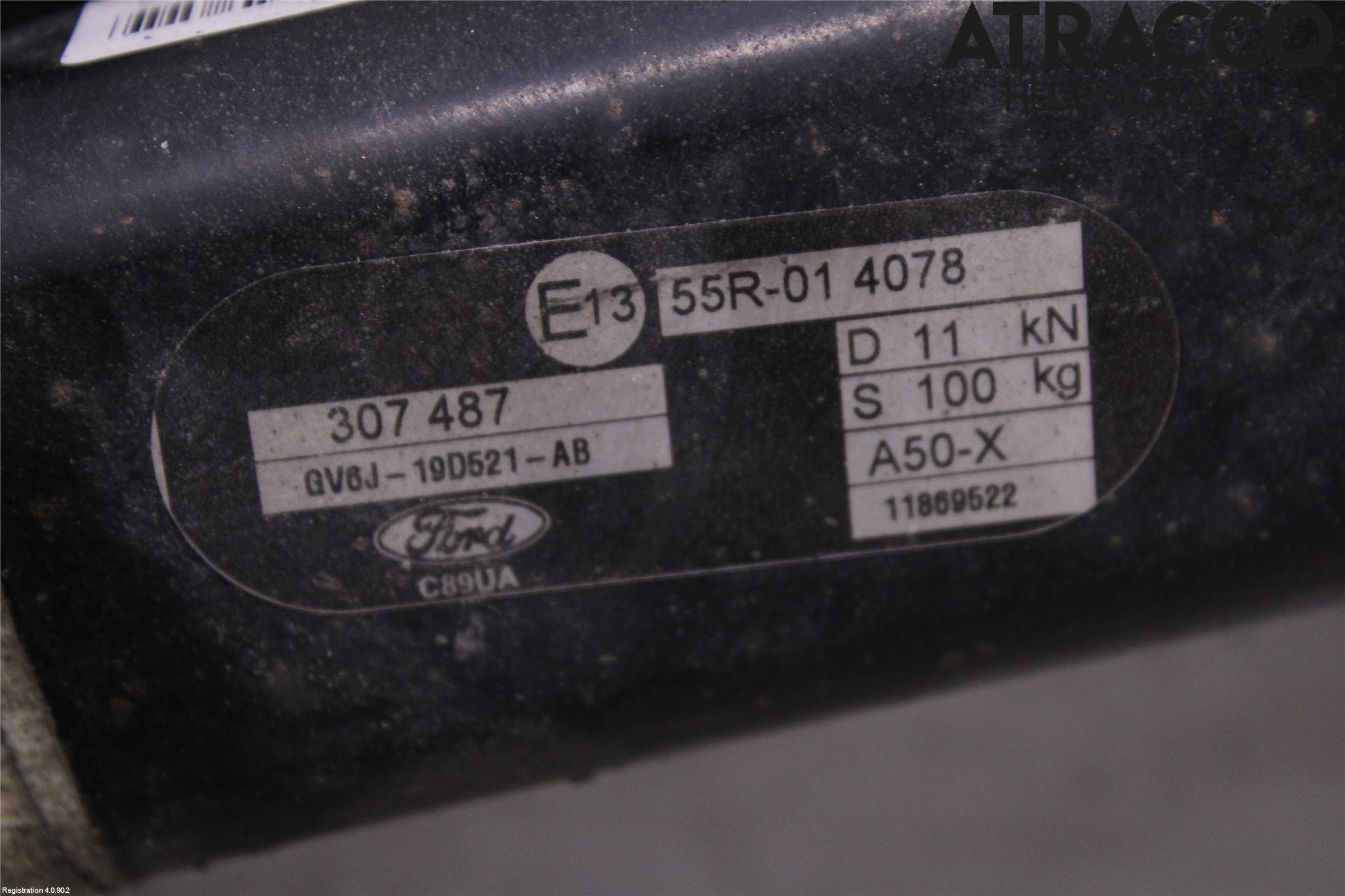 Ford KUGA 17-19 Tilhengerfeste