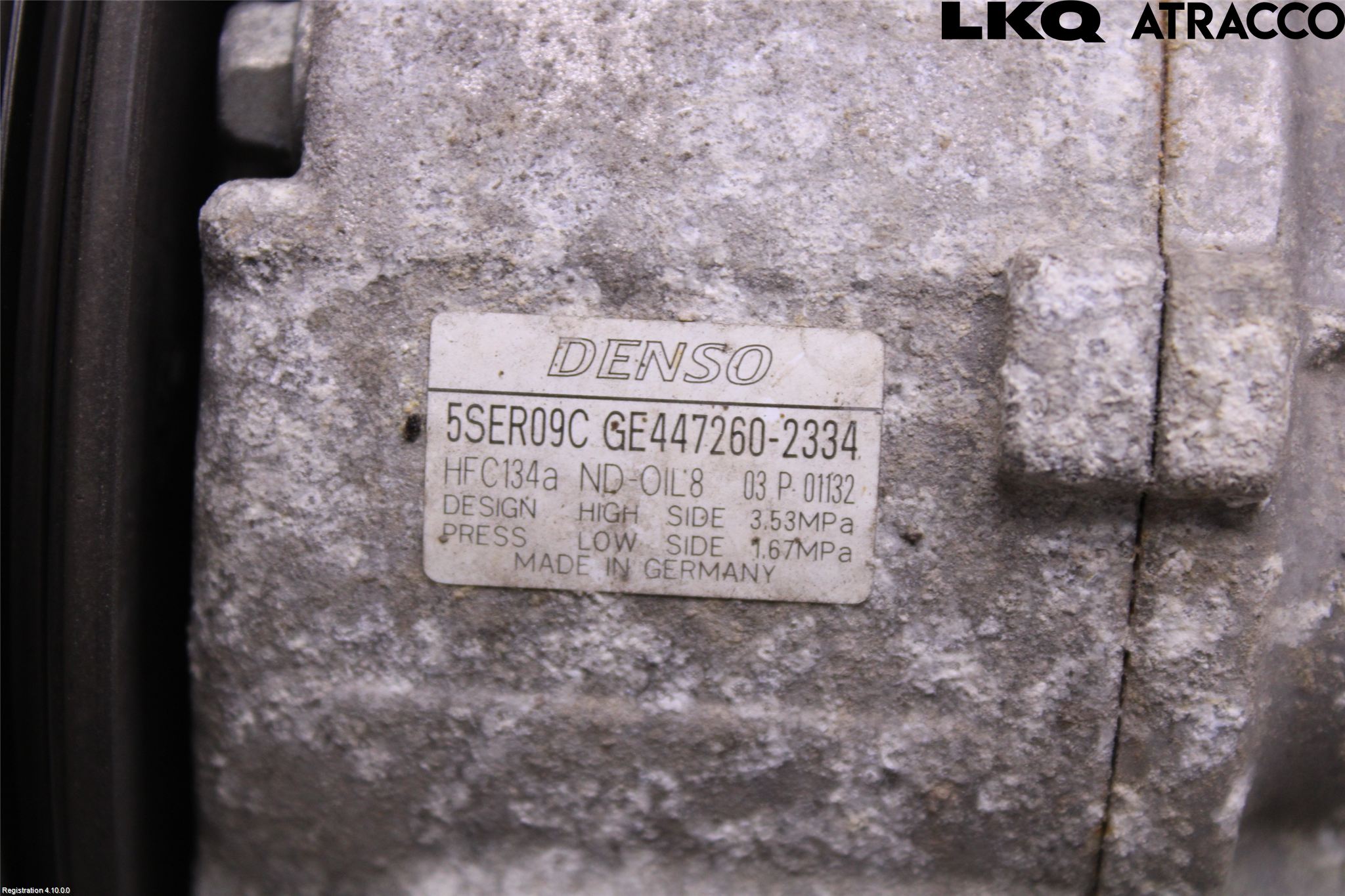 Toyota AURIS 10-12 Varme Ac Kompressor