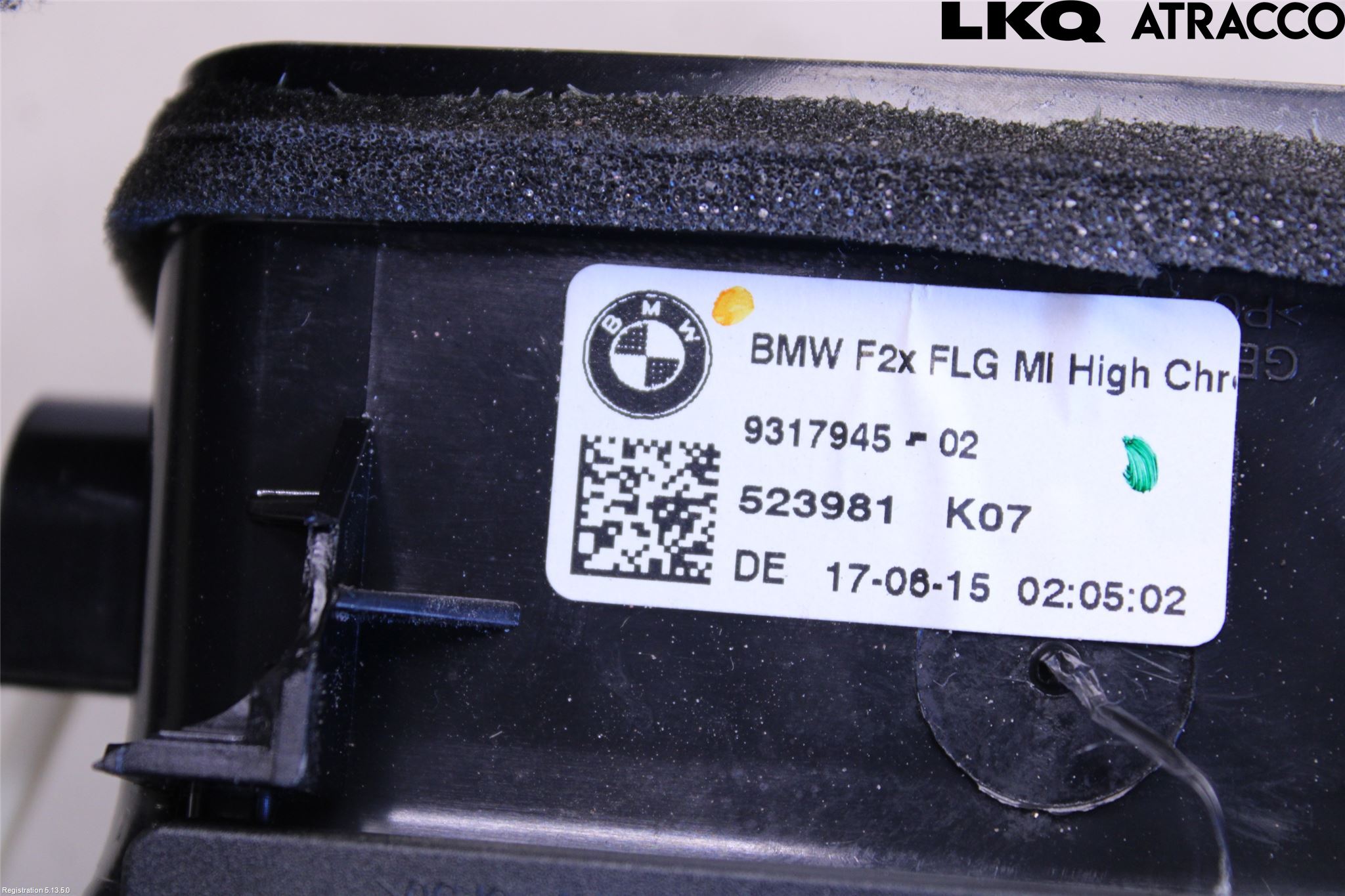 BMW 1 F20/F21 11-19 Dashbord Kanal - Dyse