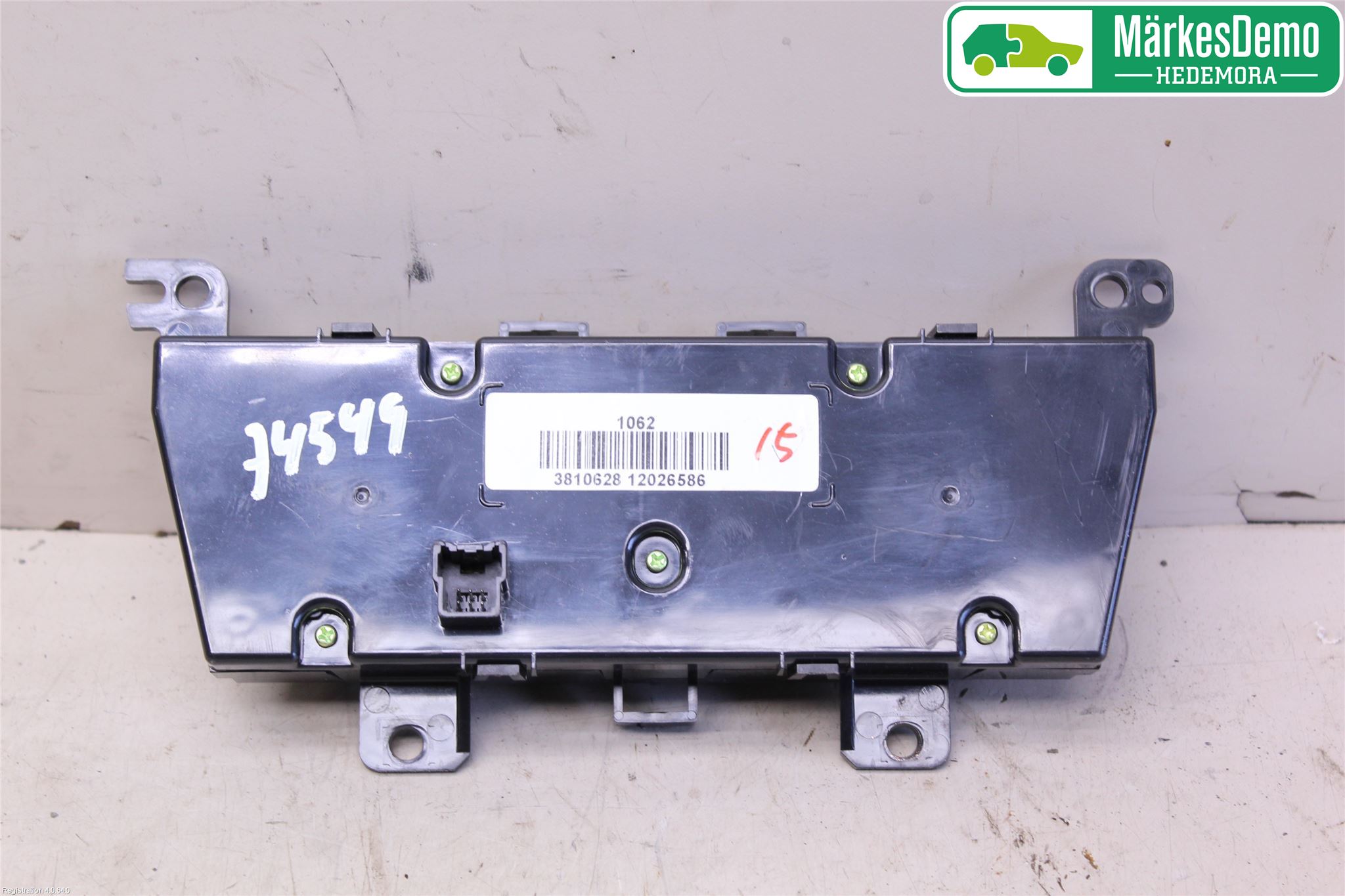 GM CHEVROLET CRUZE Varme Ac Betjening-Display