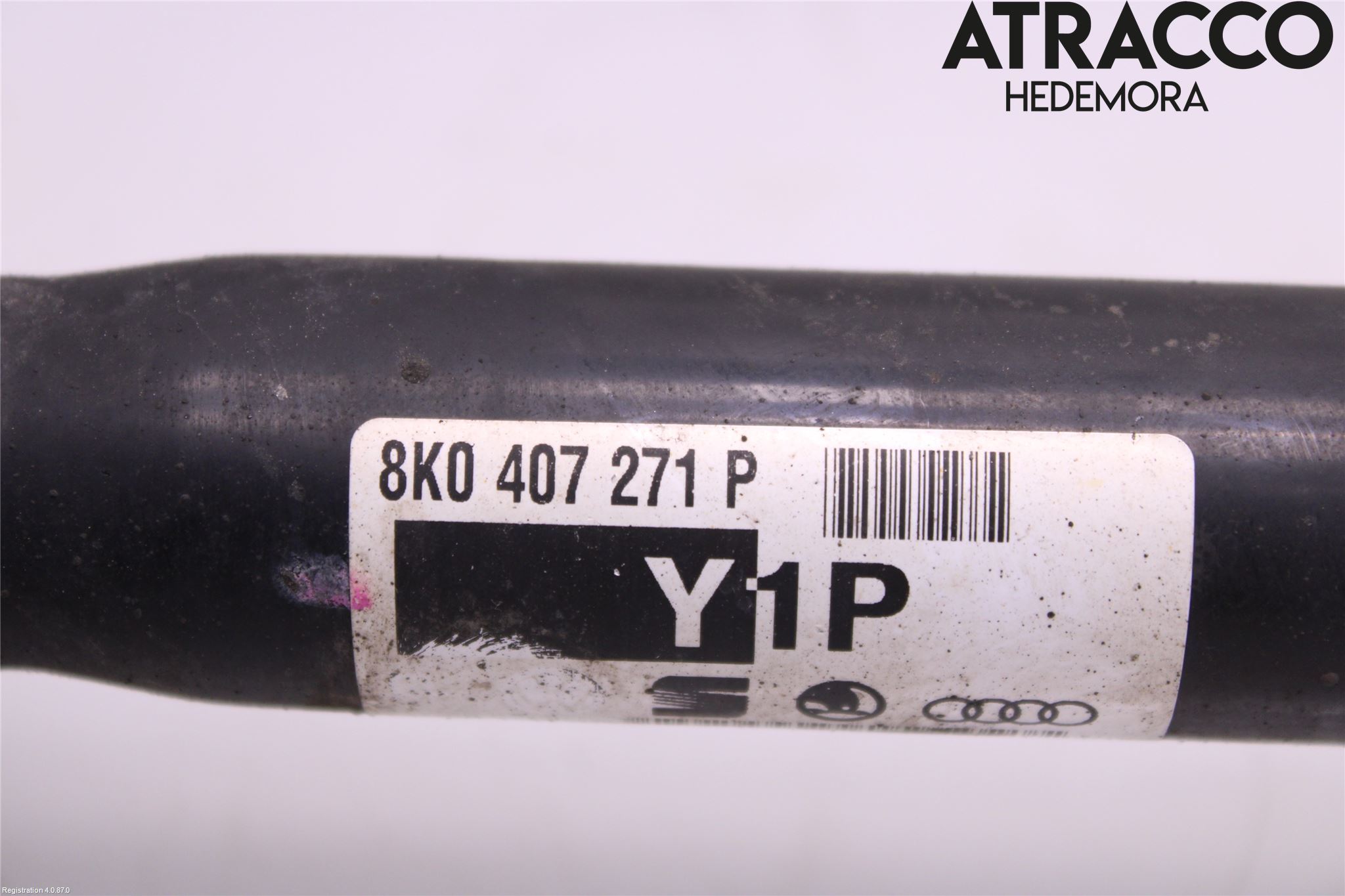 Audi A4/S4 08-11 Drivaksel Foran Kompl Venstre