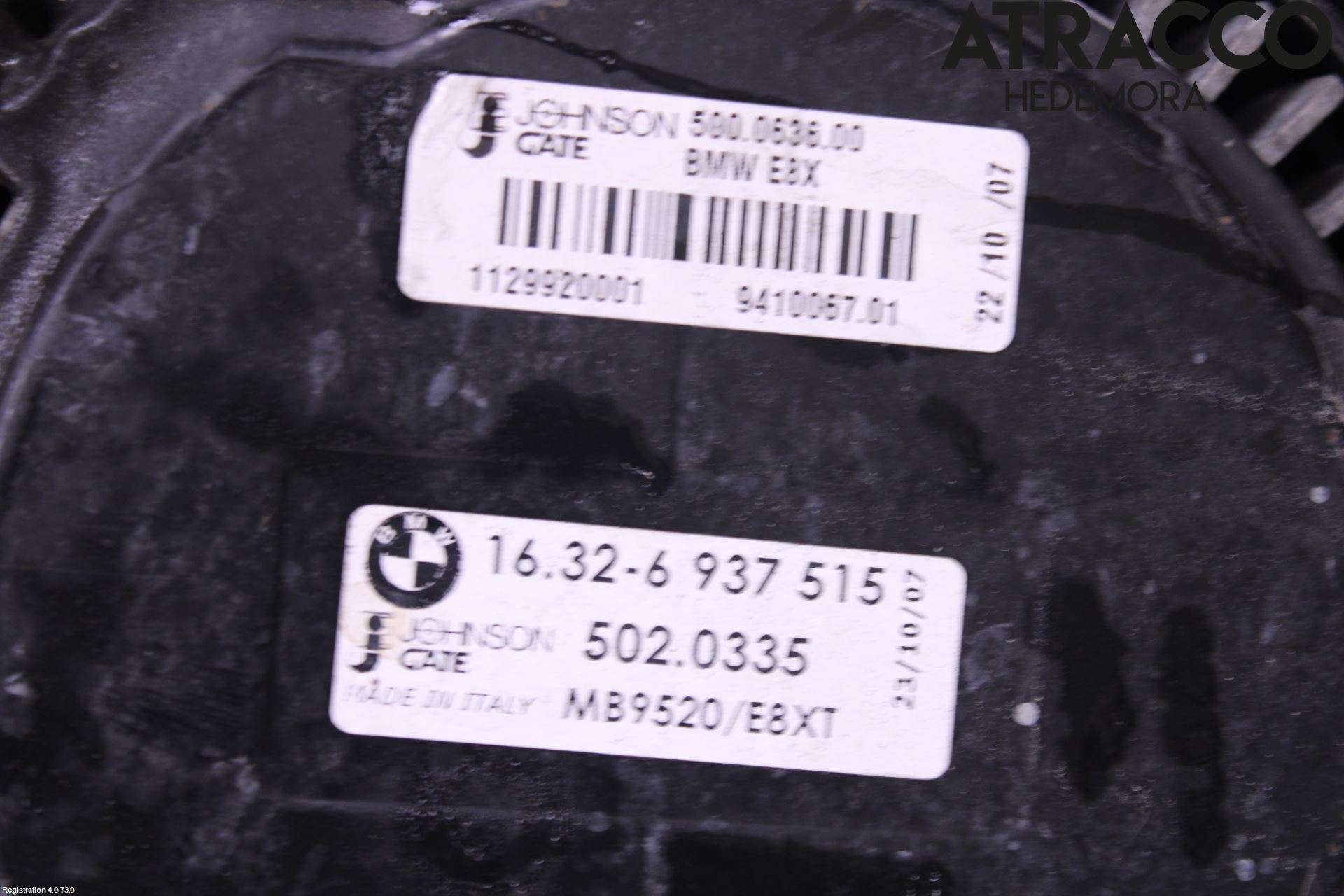 BMW 3 E90/91 SED/TOU 05-12 Kjølevifte Elektrisk