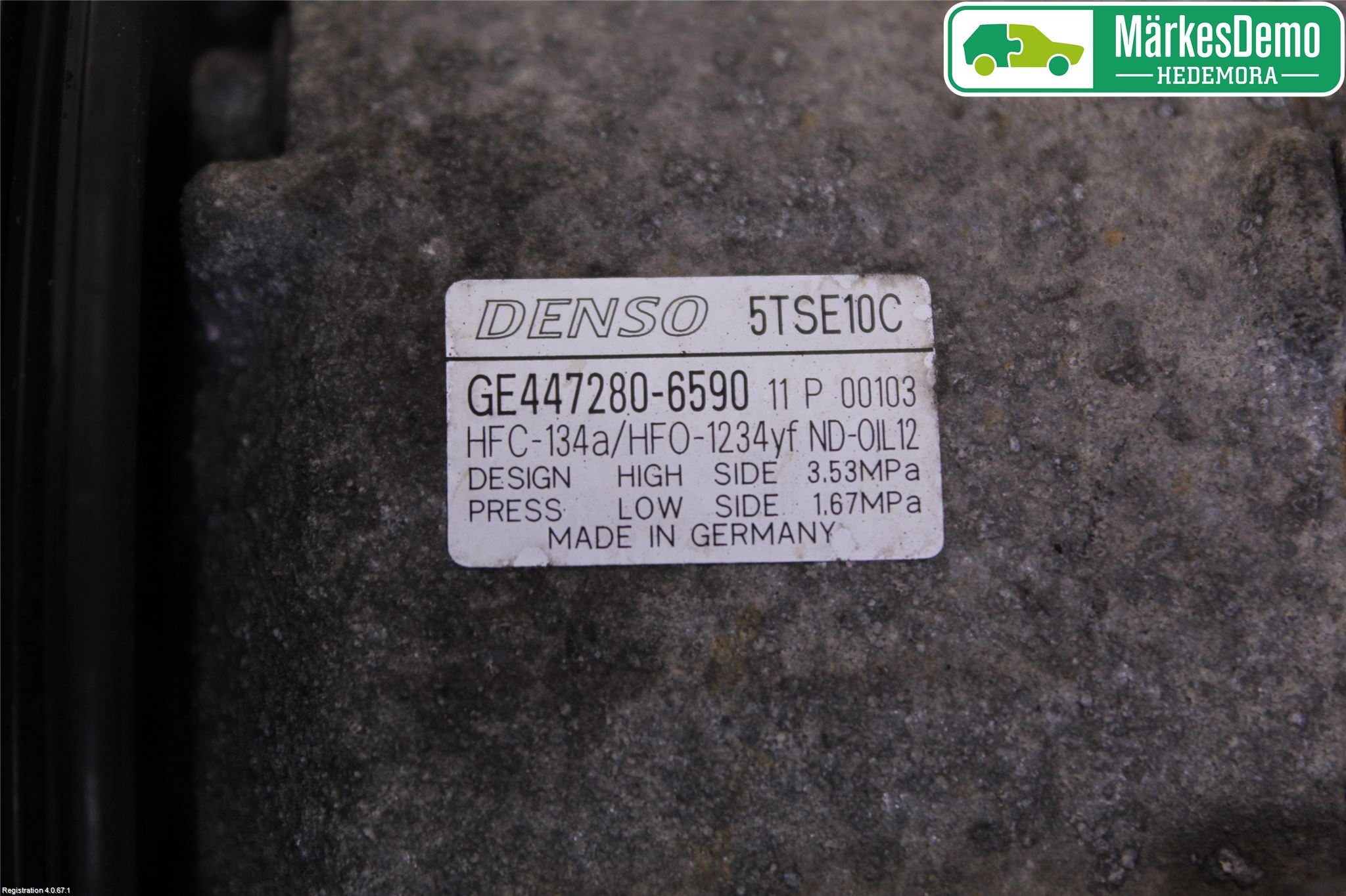 Toyota AURIS 13-19 Varme Ac Kompressor