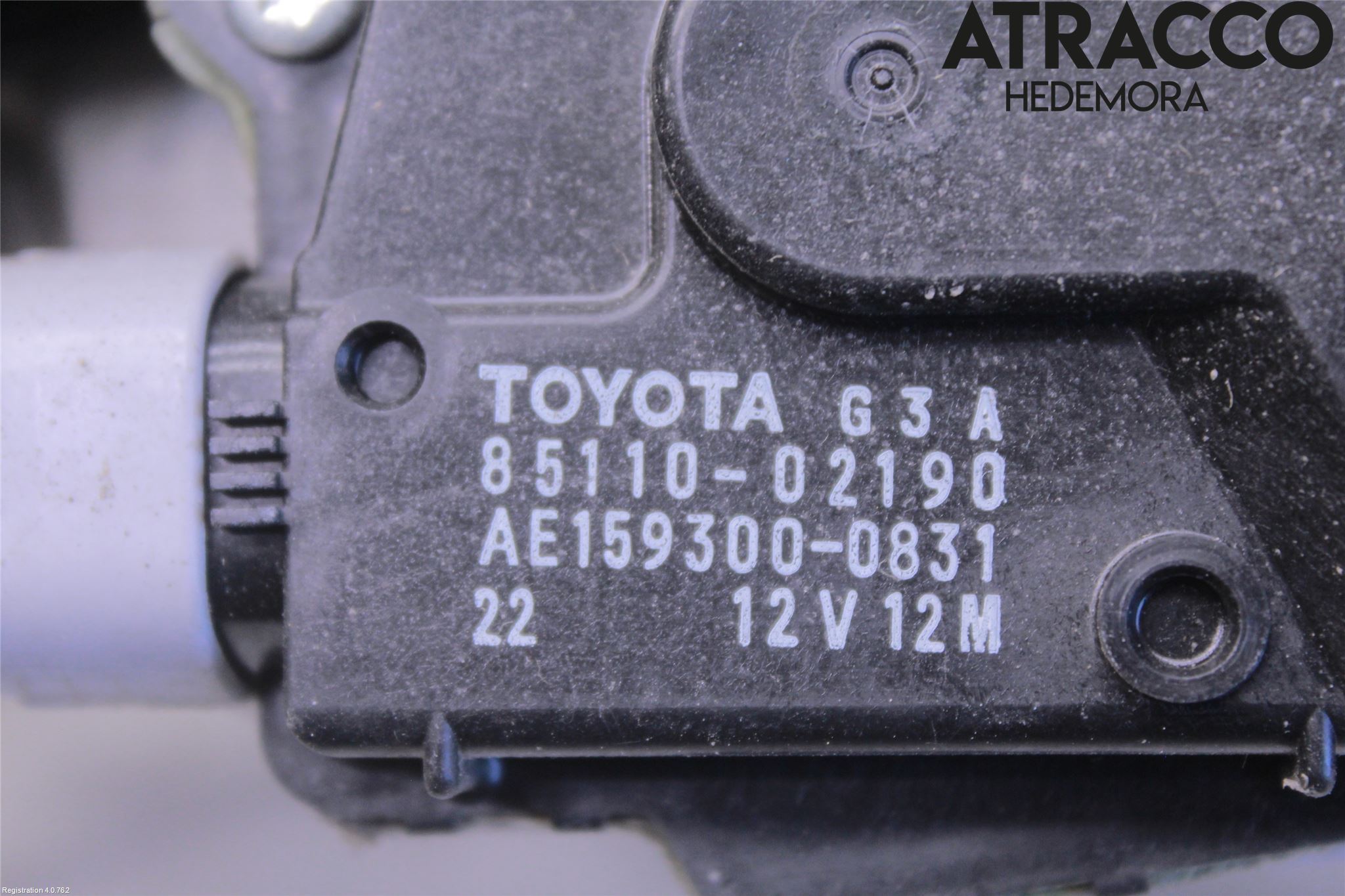 Toyota AURIS 10-12 Viskermotor Frontrute