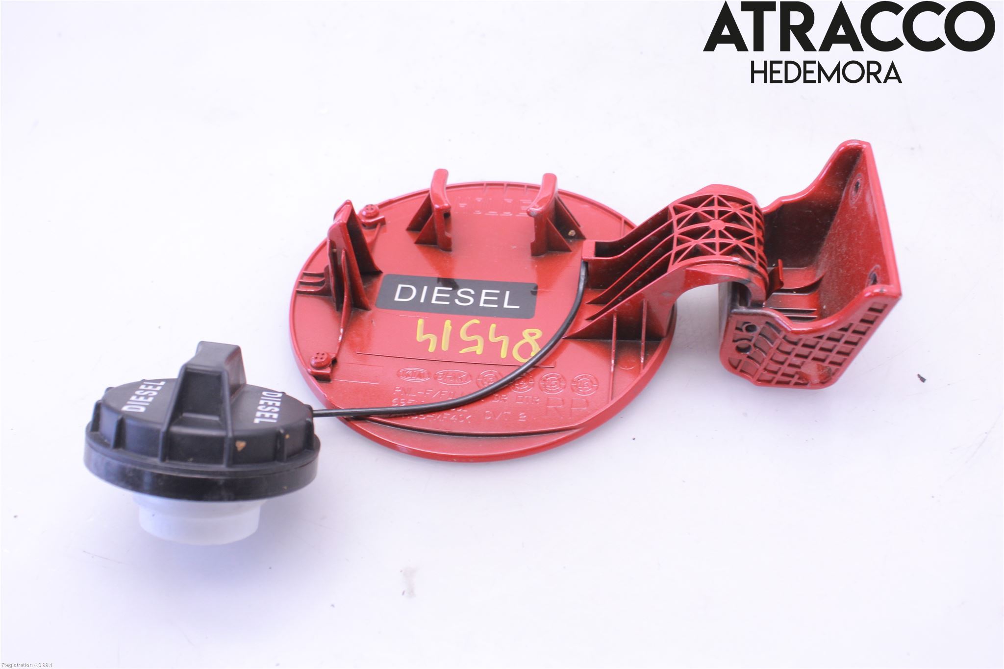 Kia CARENS III 13-19 Drivstoff Tankluke