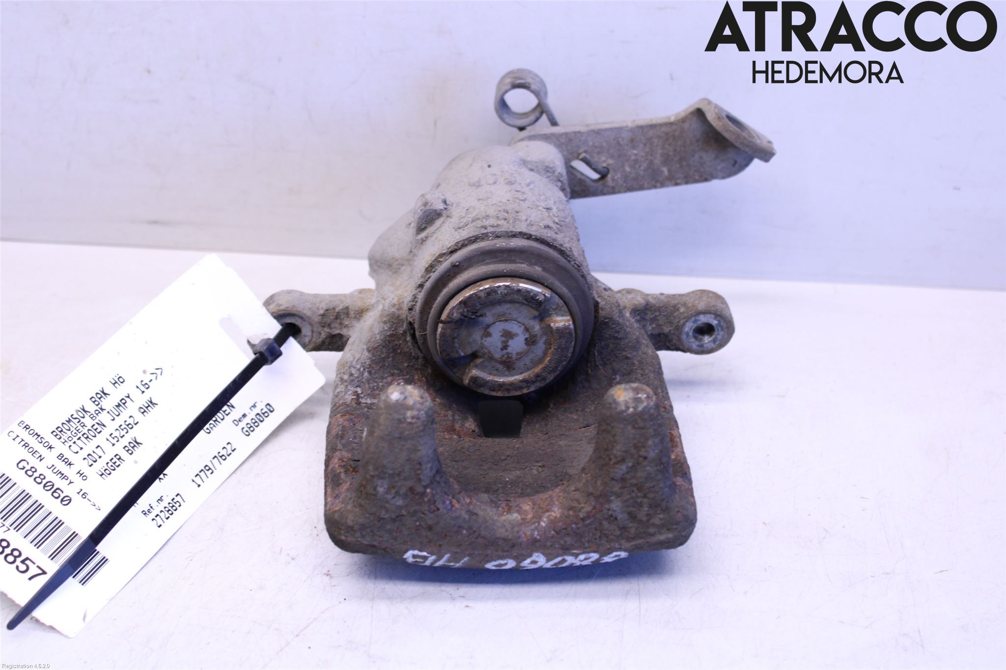 Citroen JUMPY/E-JUMPY 16- Bremsecaliper Bak Høyre
