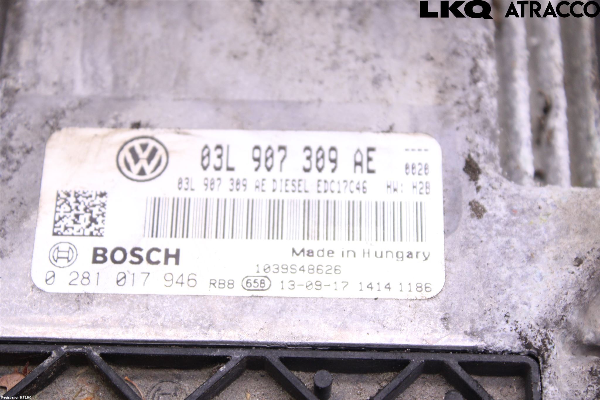 Volkswagen VW PASSAT 11-14 Styreenhet Dieselpumpe