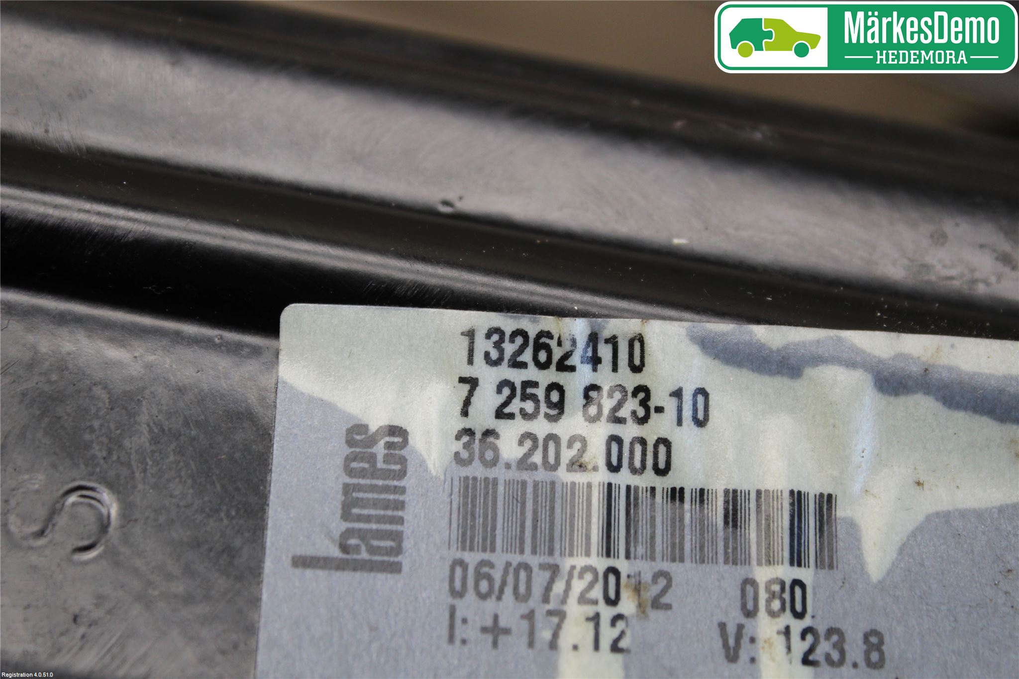 BMW 3 F30/F31/F80 12-19 Vindusheis El Komp