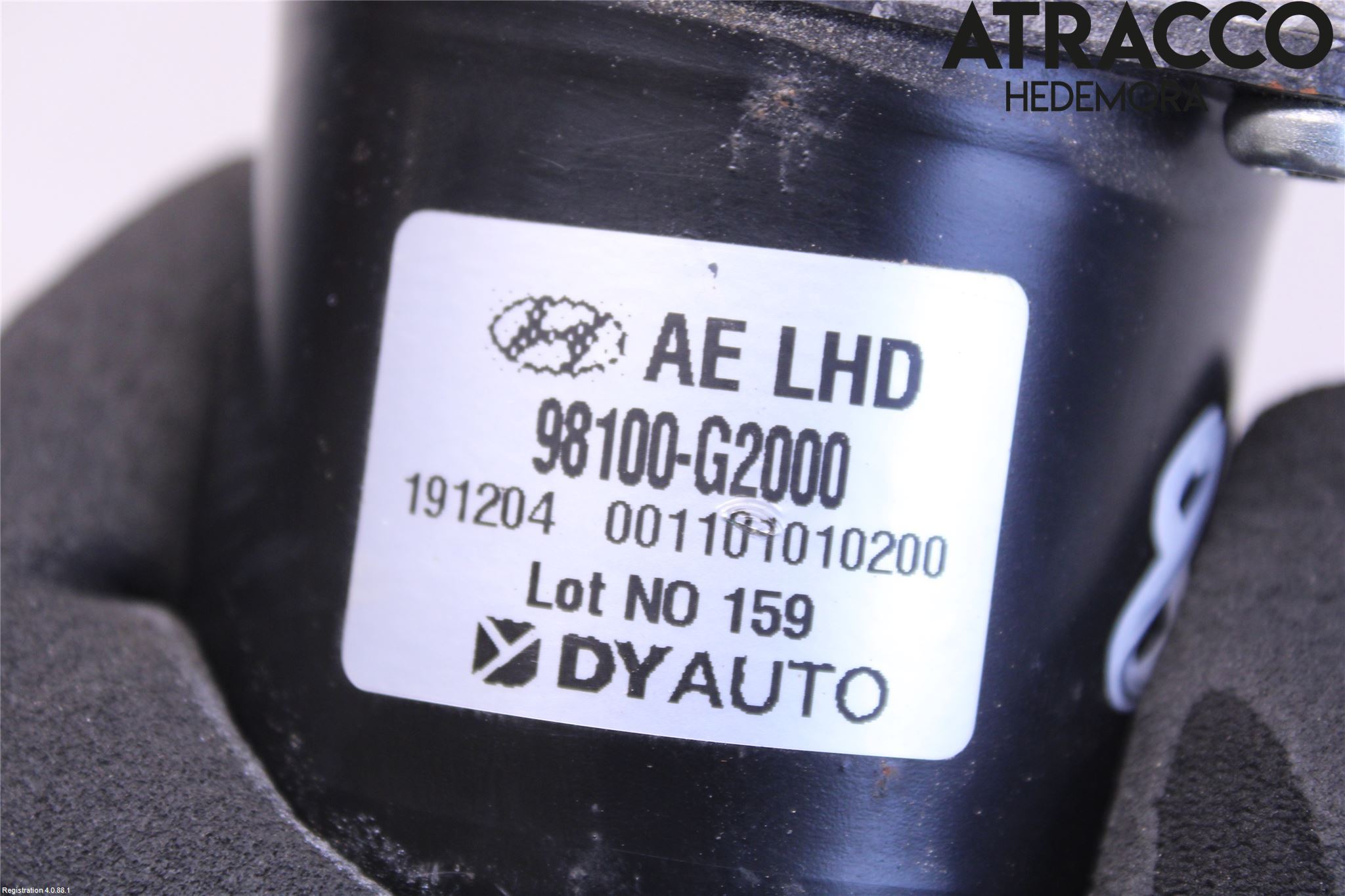 Hyundai IONIQ AE 17-22 Viskermotor Frontrute