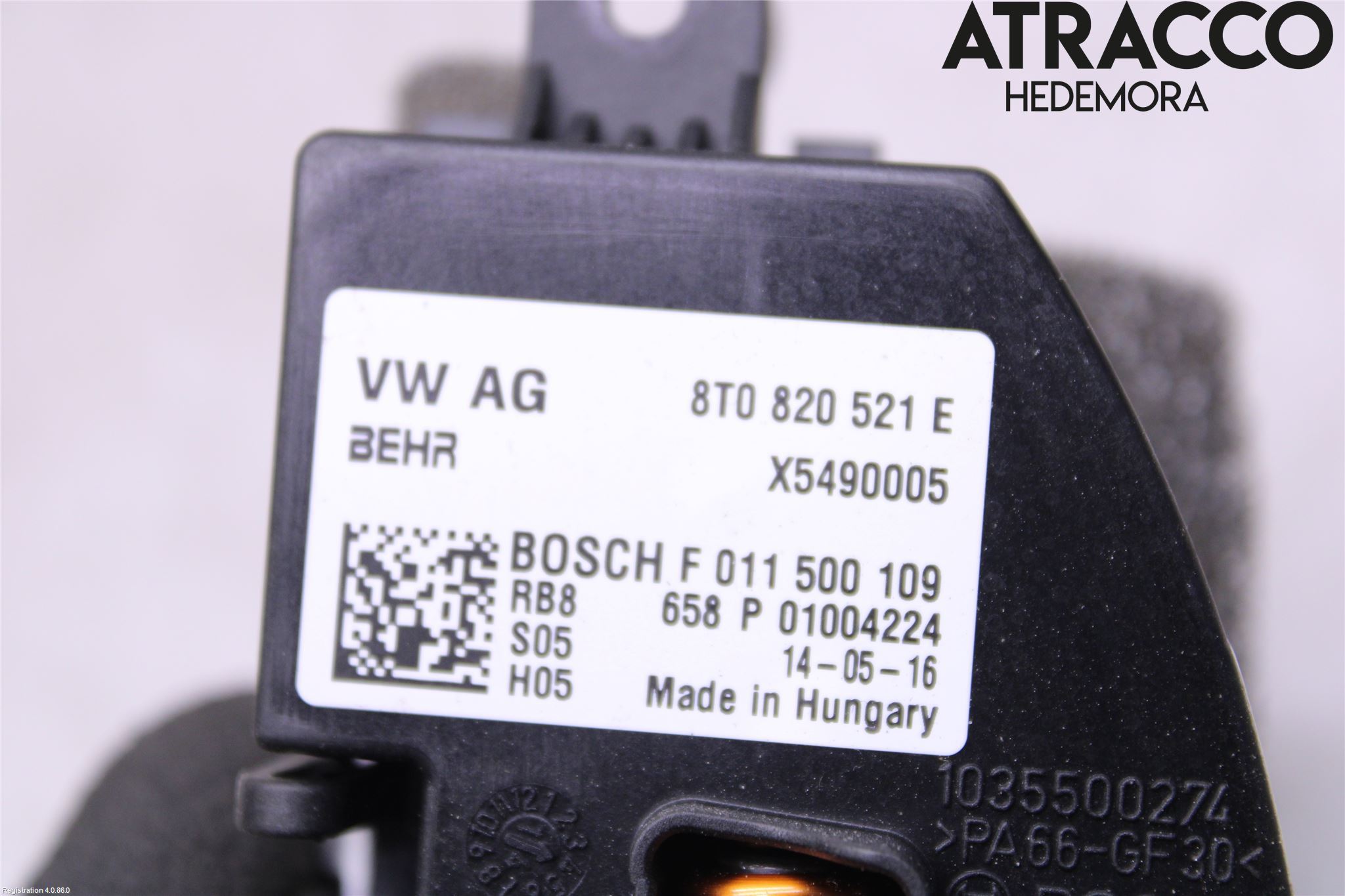 Audi A5 07-16 Varmeapparat Viftemotstand