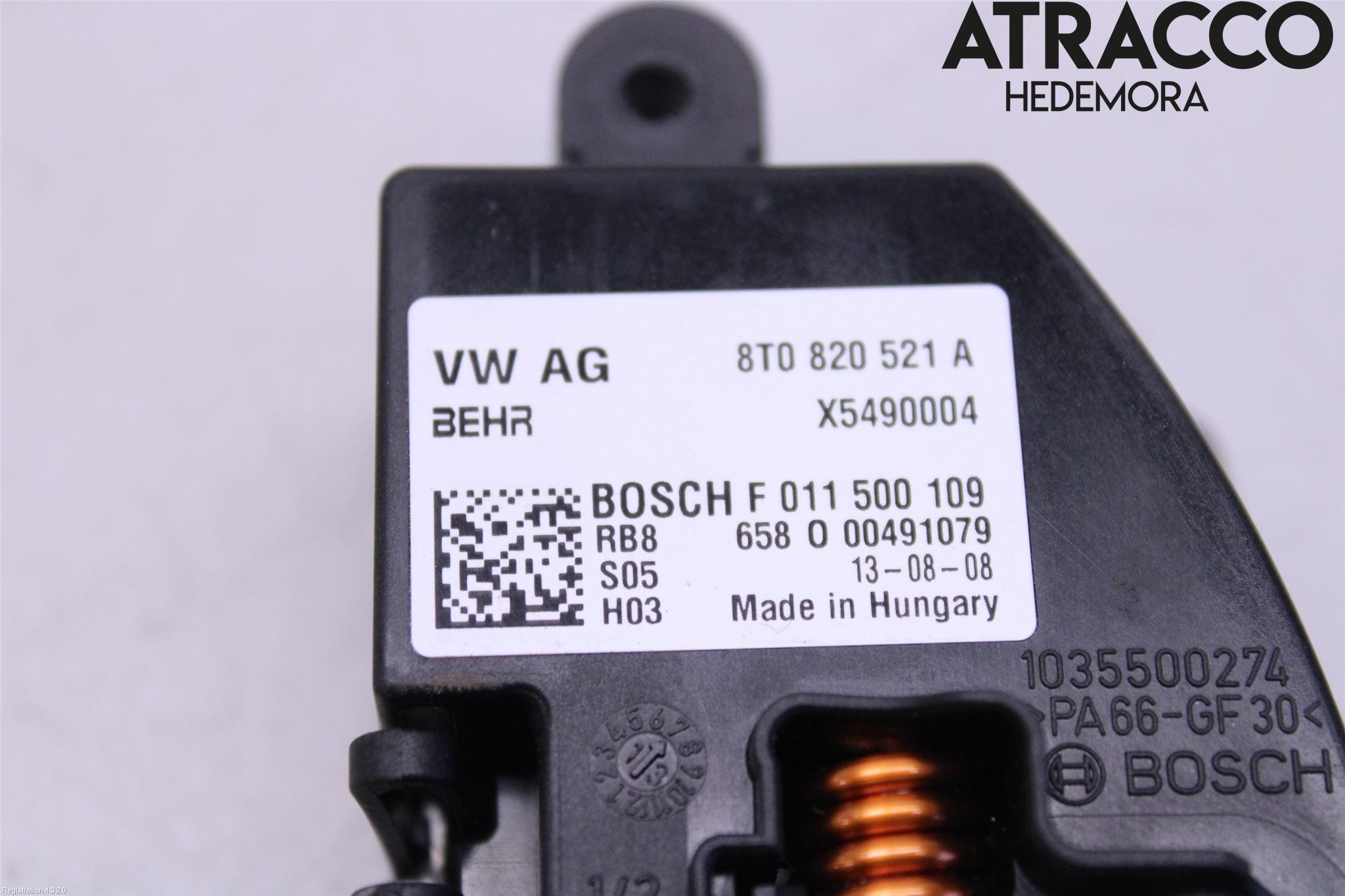 Audi A4 12-15 Varmeapparat Viftemotstand