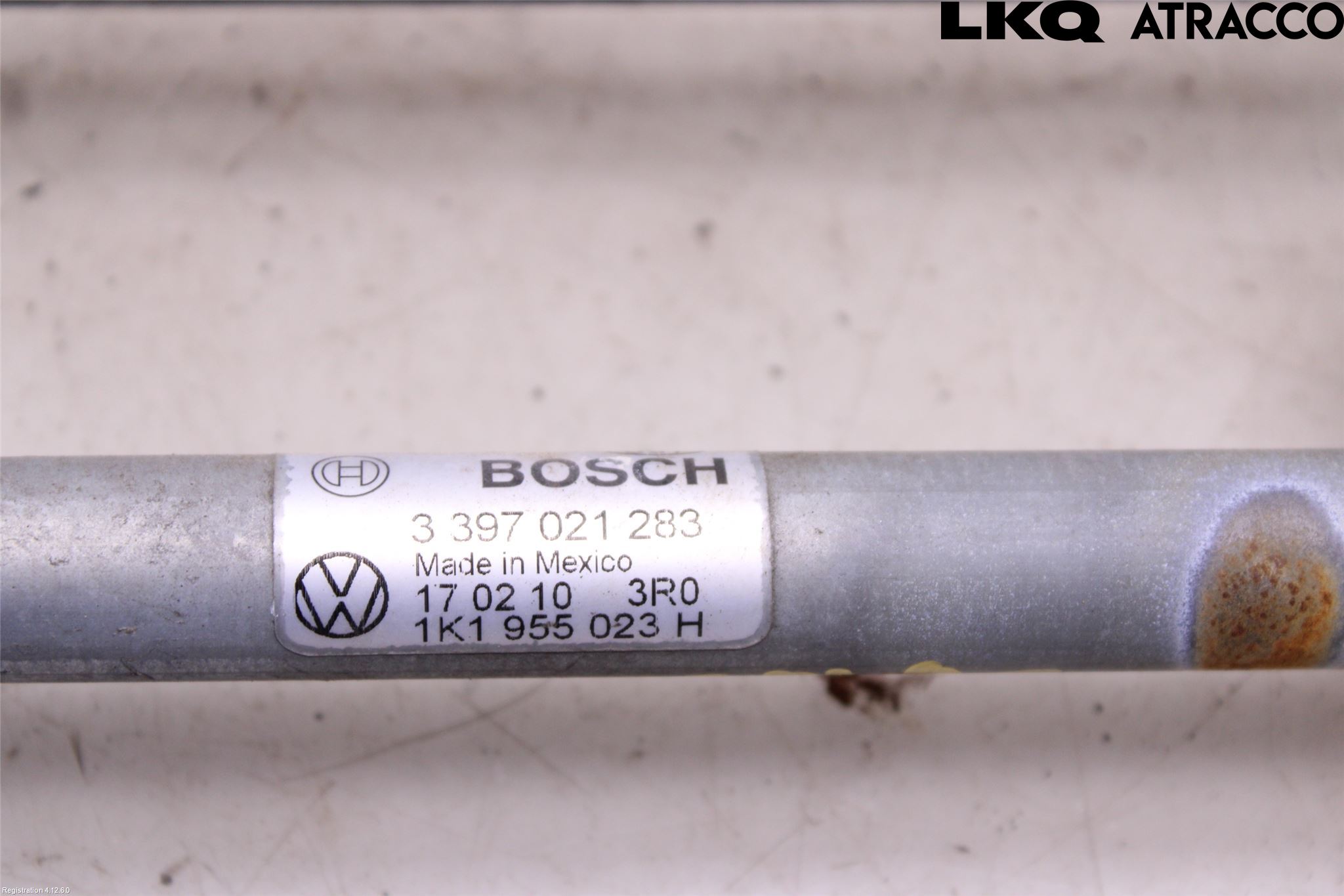 Volkswagen VW GOLF VI 09-13 Viskeroverføring Frontrute