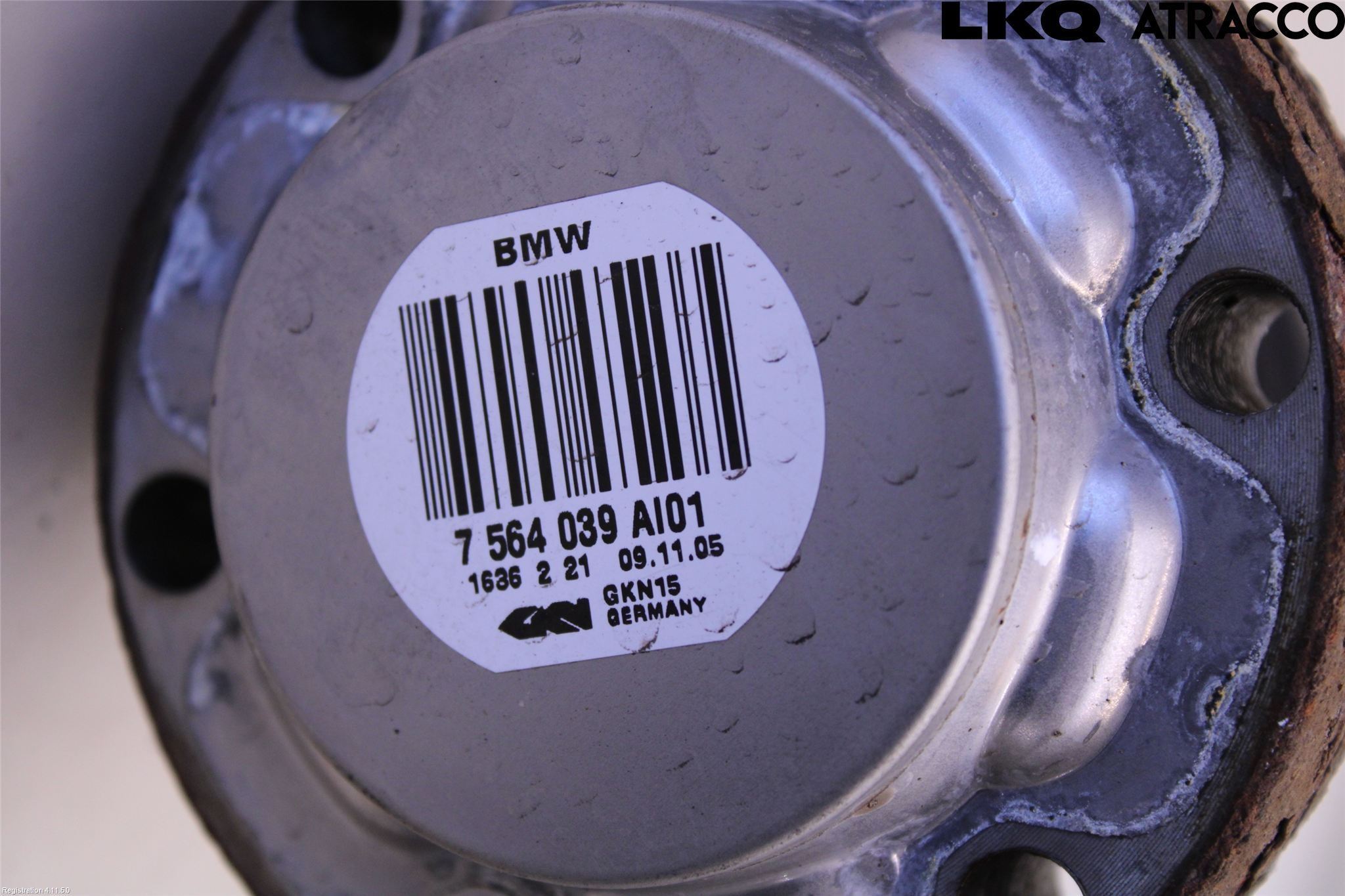 BMW 7 E65/66    00-08 Drivaksel Bak Kompl Høyre
