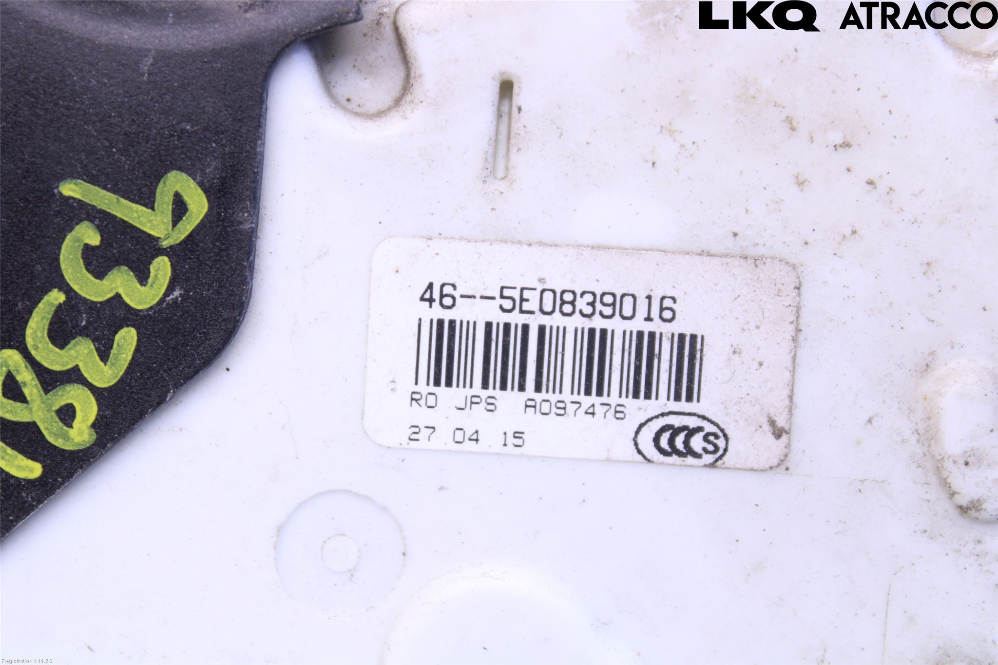 Volkswagen VW PASSAT 15-19 Dørlås - Låsekasse