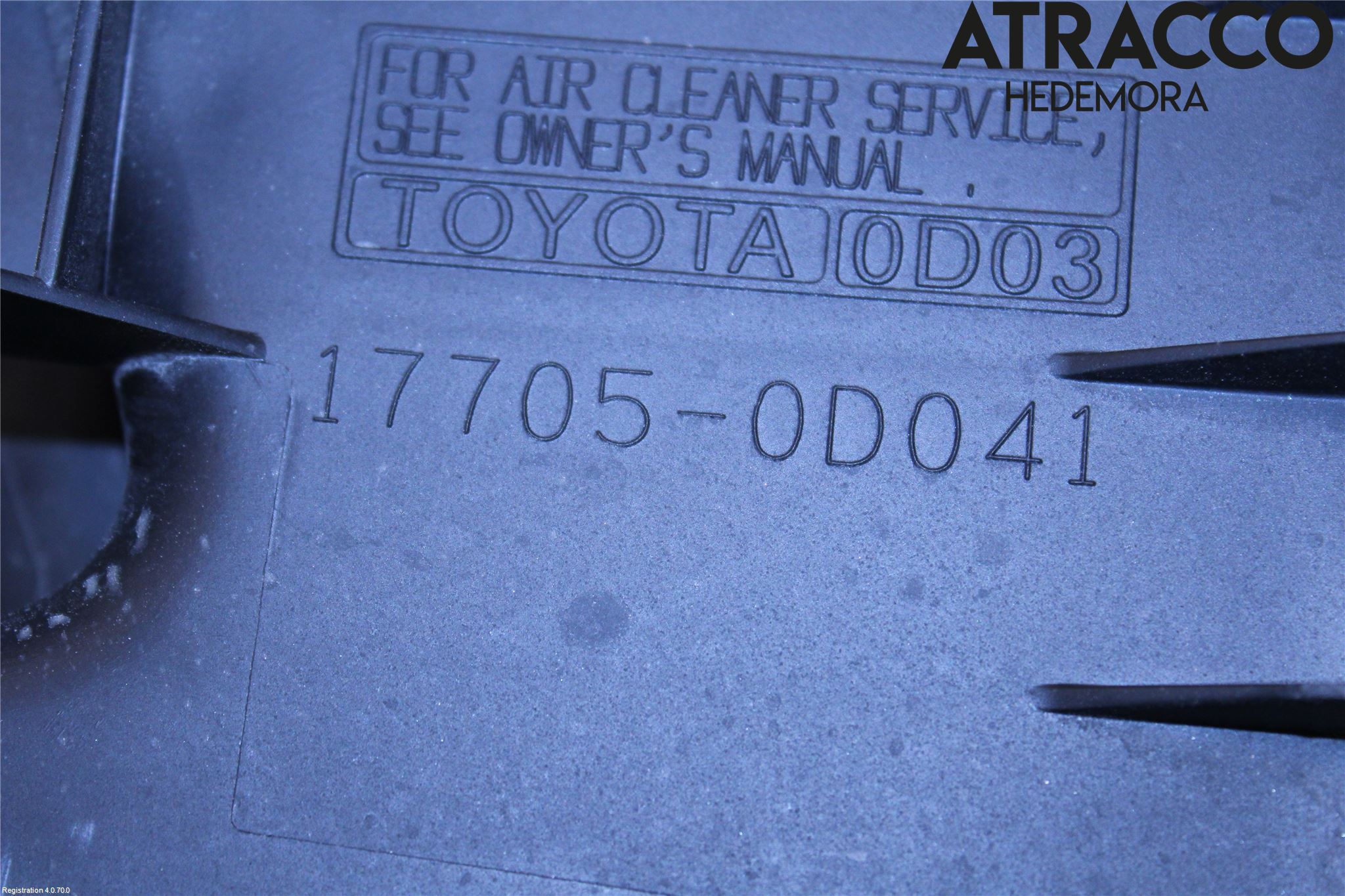 Toyota AVENSIS 03-06 Luftfilter Boks