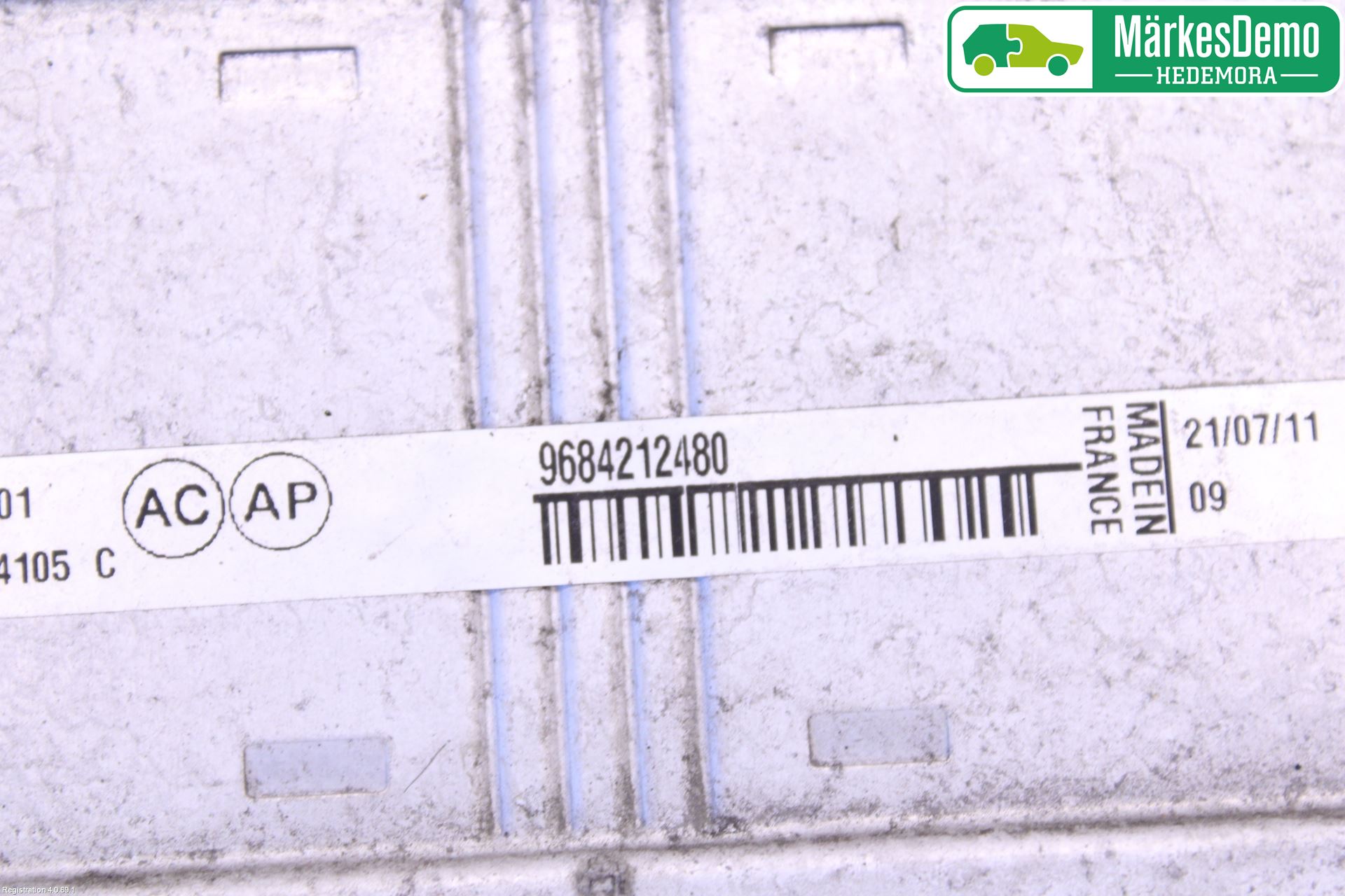 Peugeot 3008 09-16 Intercooler Radiator