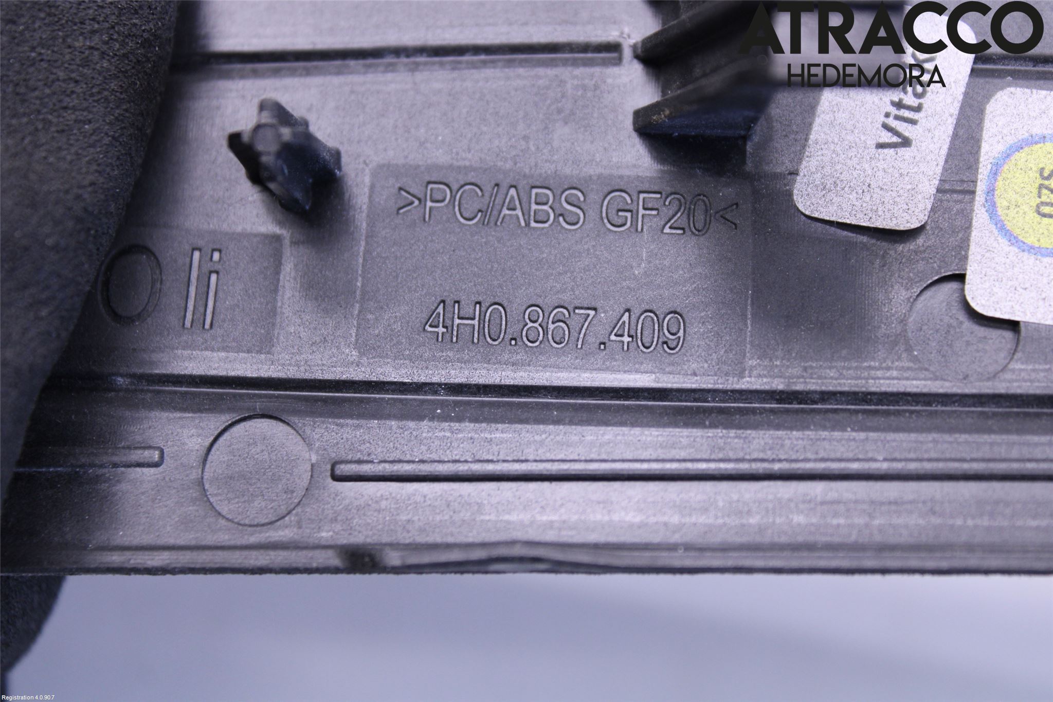 Audi A8/S8 4H 10-17 Dør Dekorlist Vb