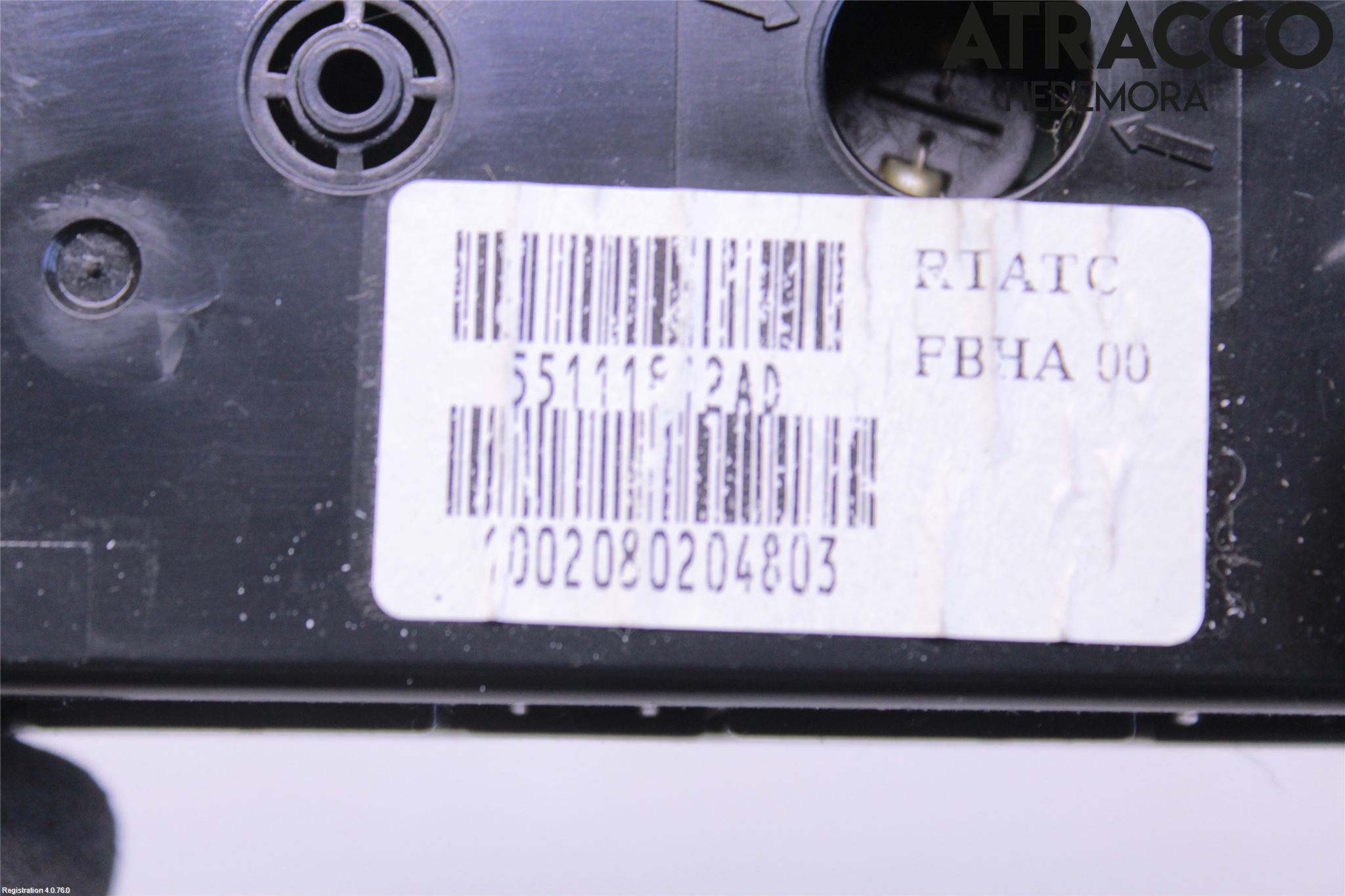 Chevrolet CHR VOYAGER 08-10 Varme Ac Betjening-Display