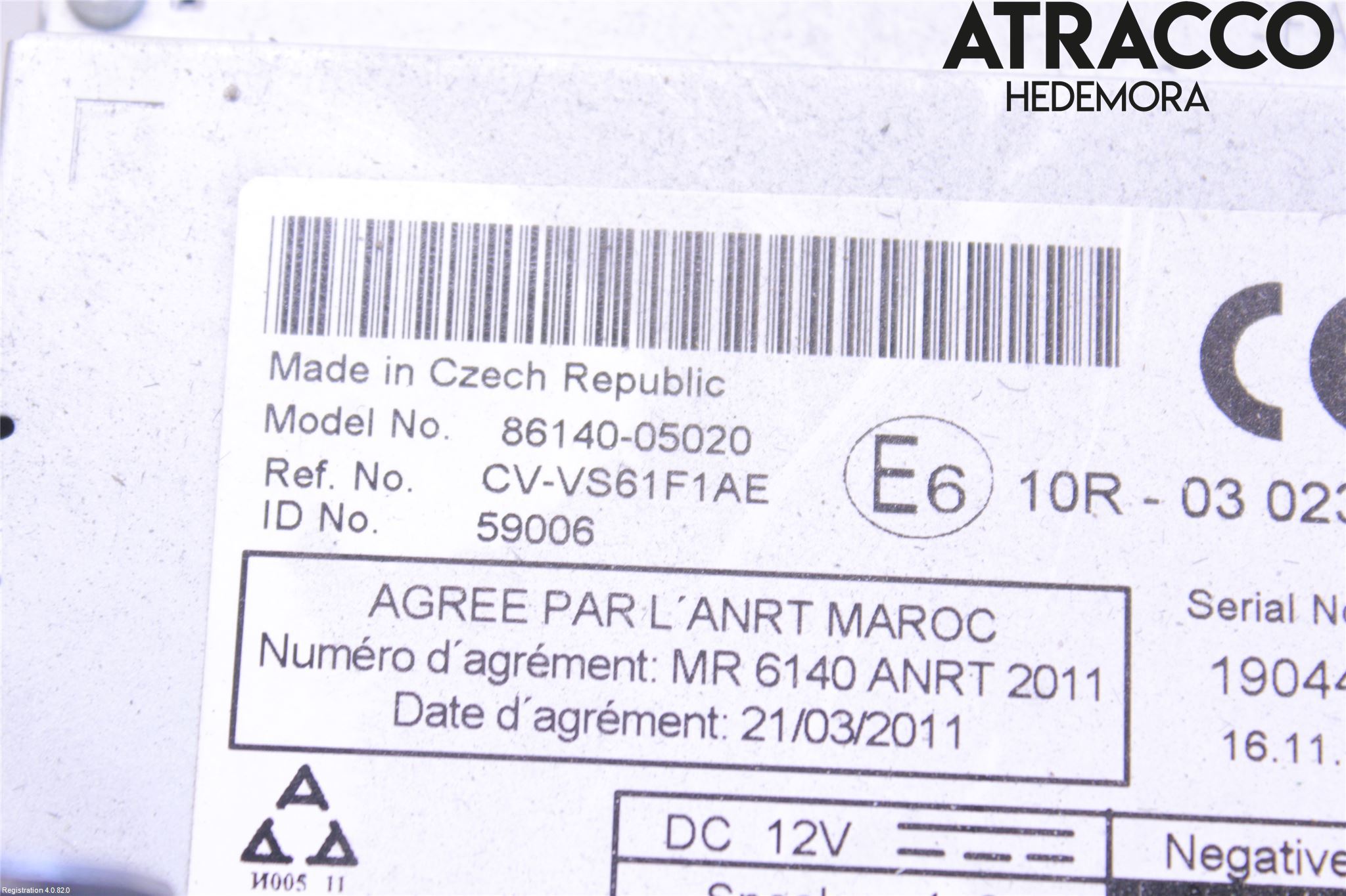 Toyota AVENSIS 09-15 Stereo Radio Med Cd