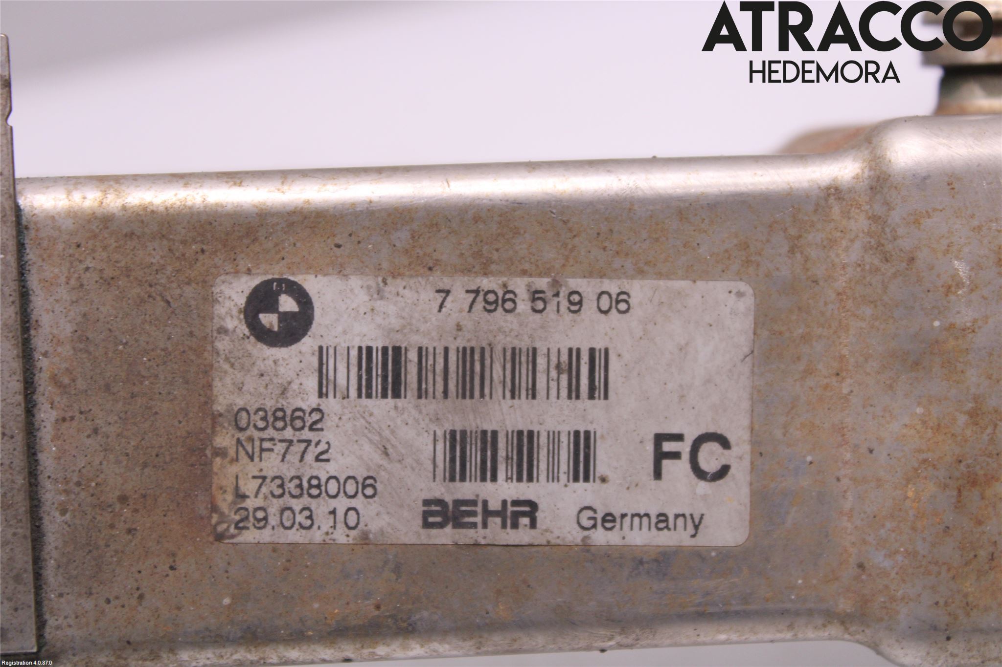 BMW 3 E90/91 SED/TOU 05-12 Eksos Kjøler