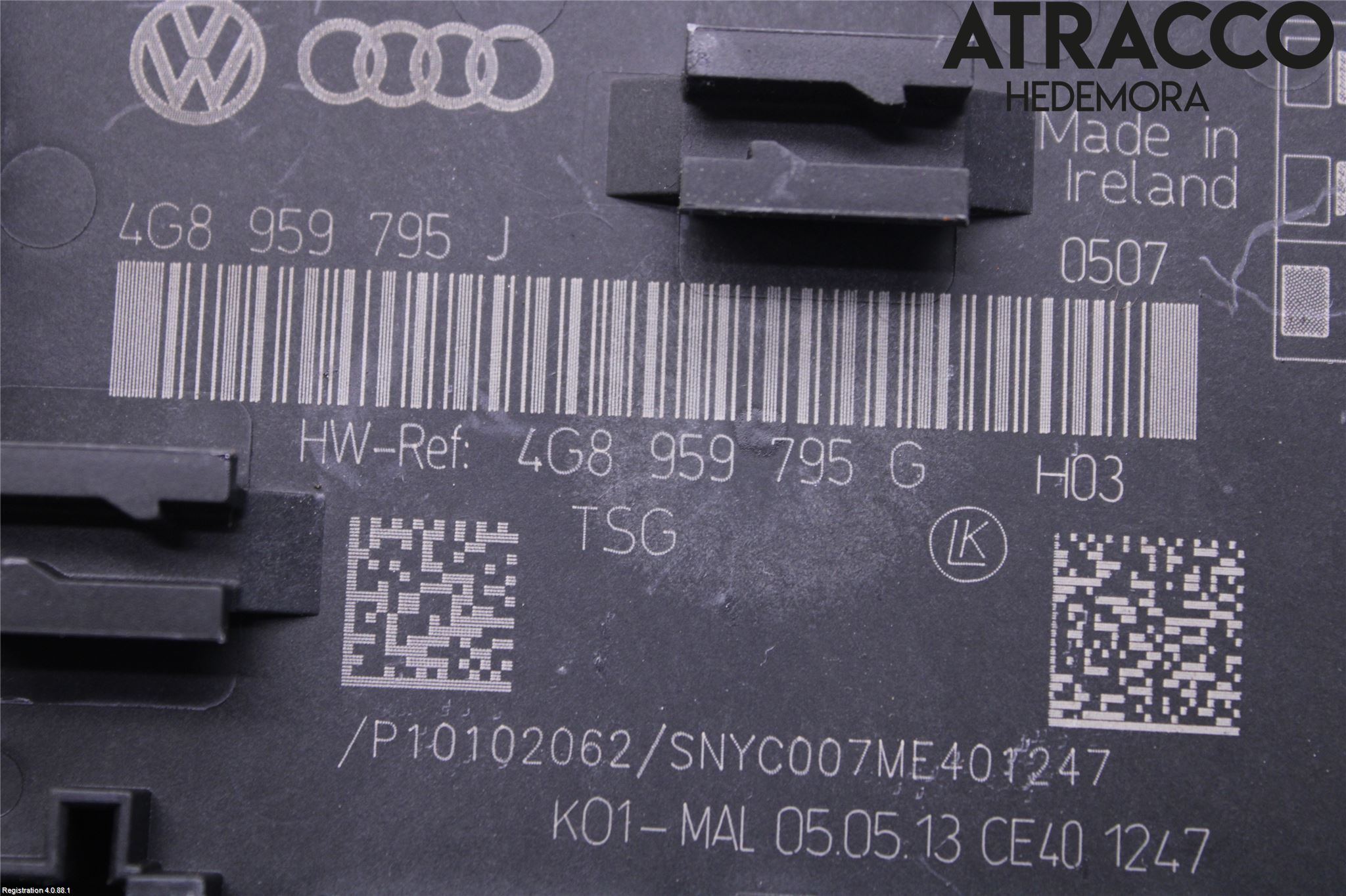 Audi A6/S6 4G 11-18 Styreenhet Dør