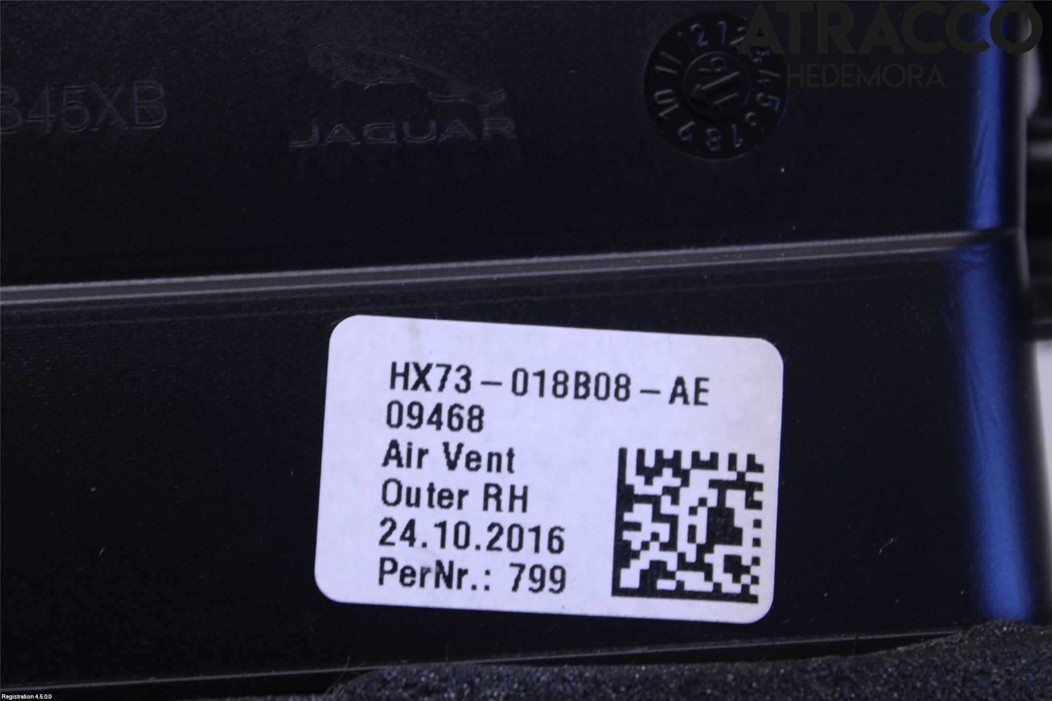 Jaguar F-PACE Dashbord Kanal - Dyse