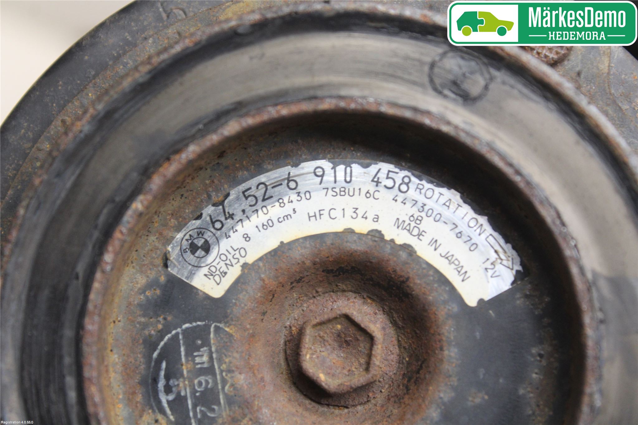BMW 3 E46      98-05 Varme Ac Kompressor
