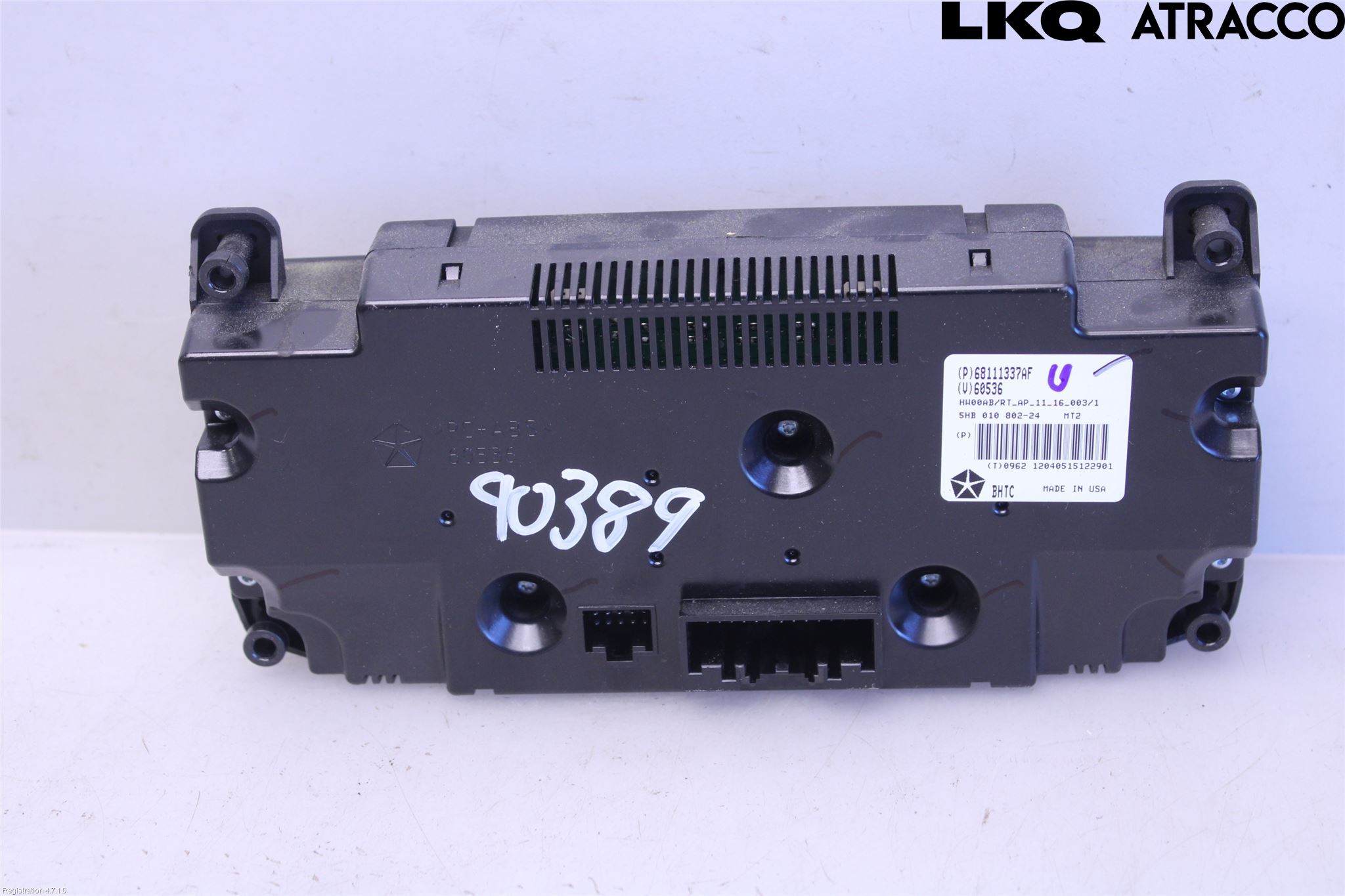 Lancia VOYAGER Varme Ac Betjening-Display