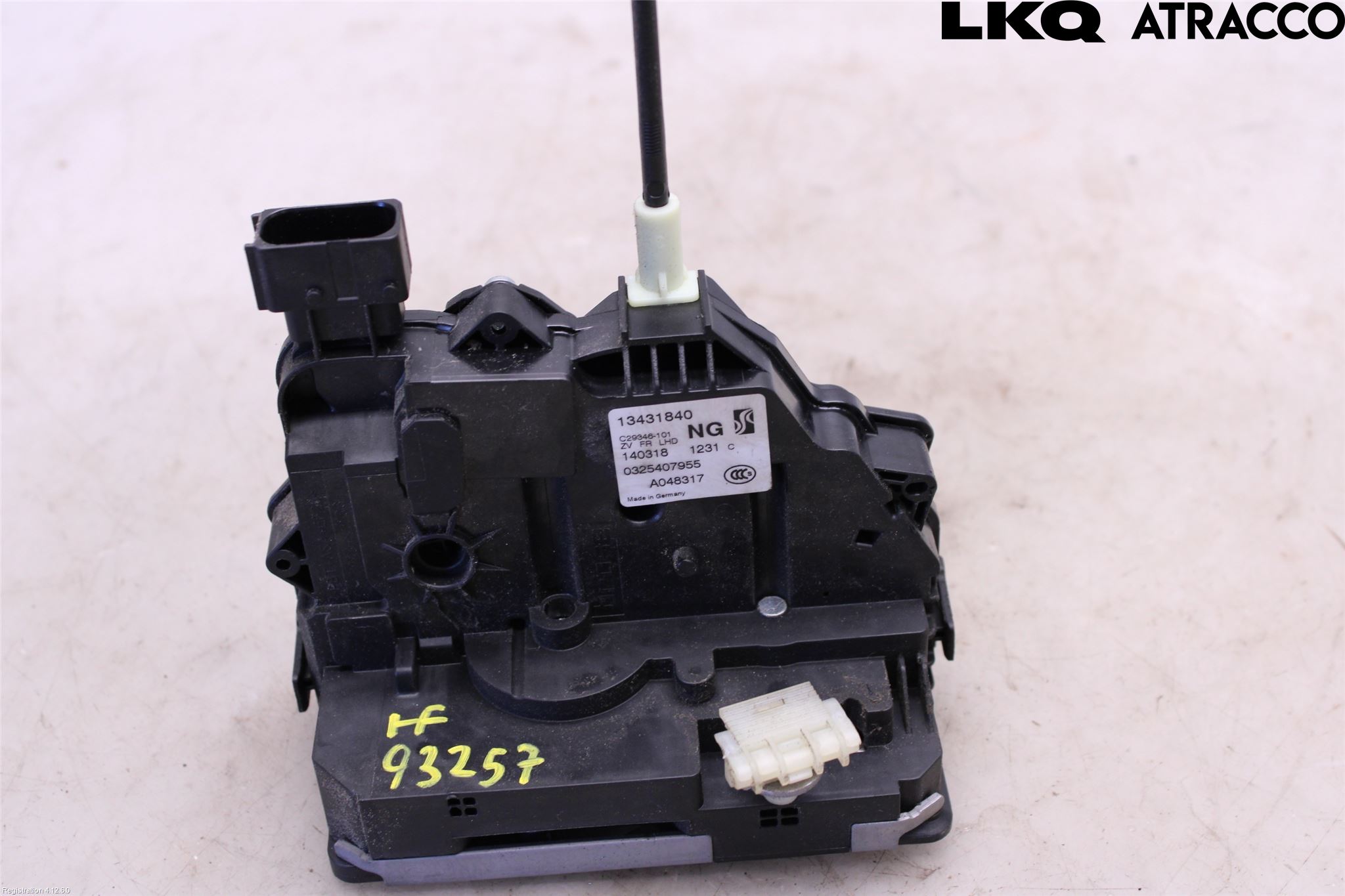 Opel CORSA E 15-19 Dørlås - Låsekasse