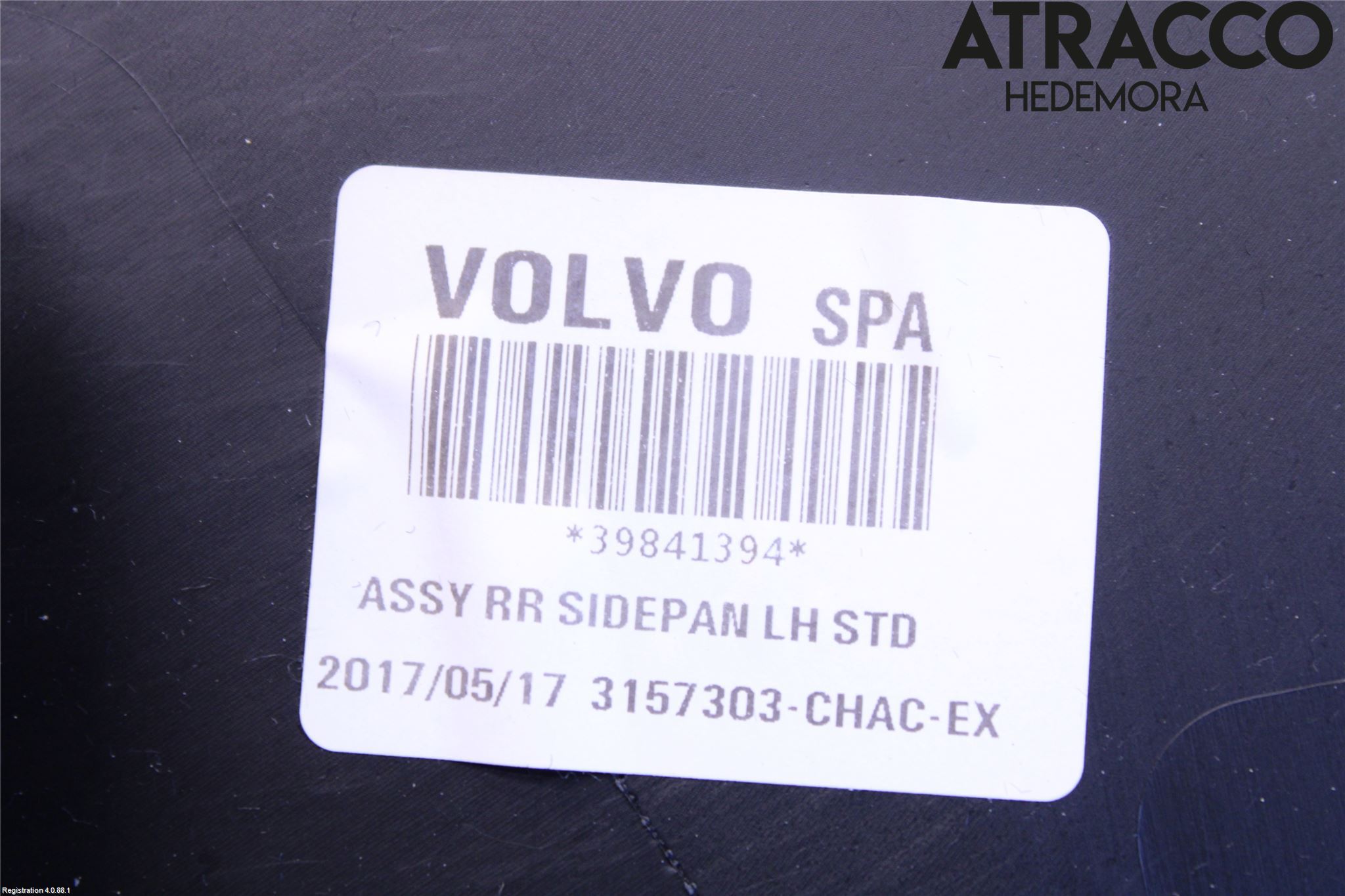 Volvo S90 17->> Innr Konsoll-Lomme