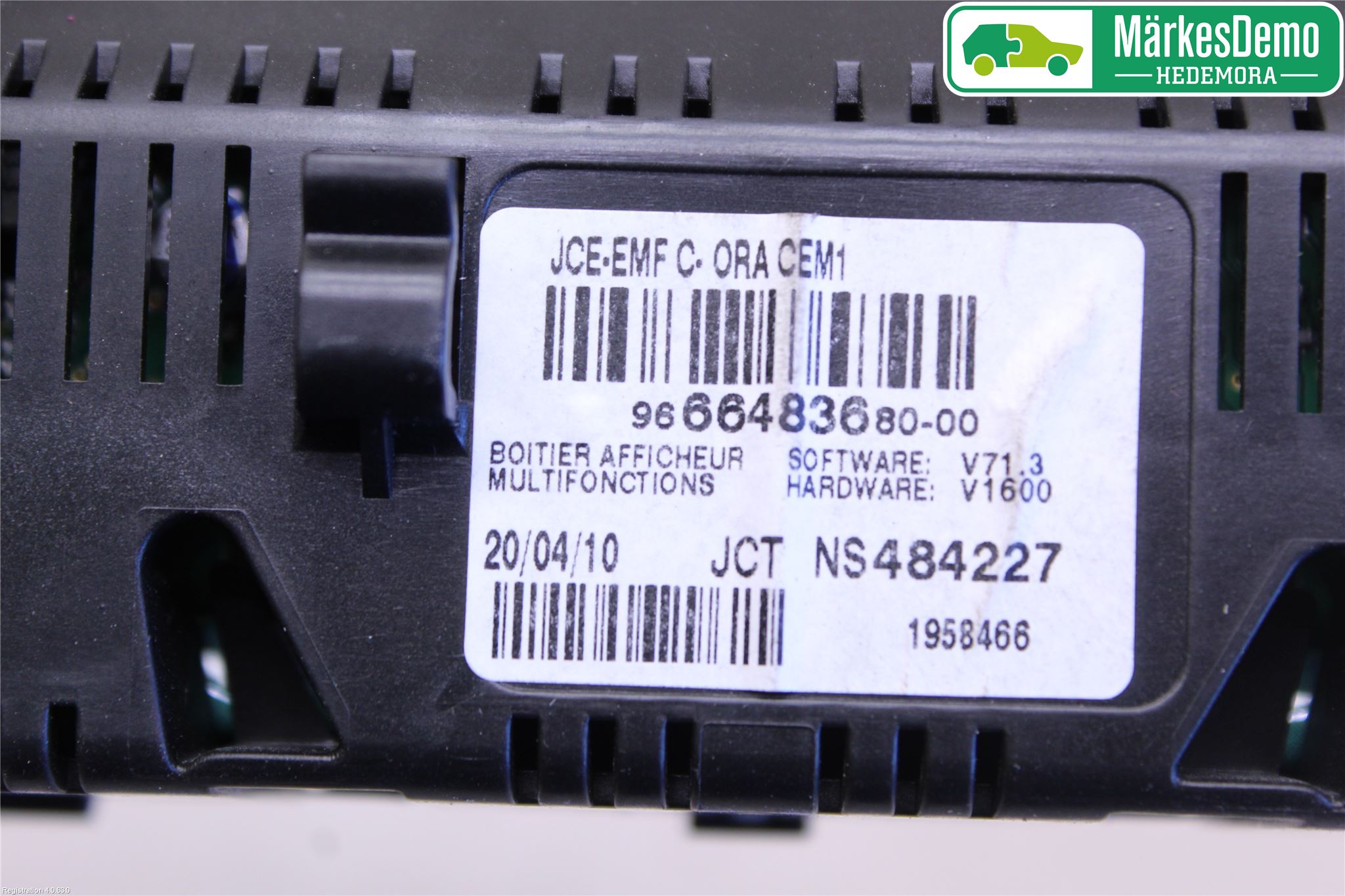 Peugeot 3008 09-16 Kjørecomputer