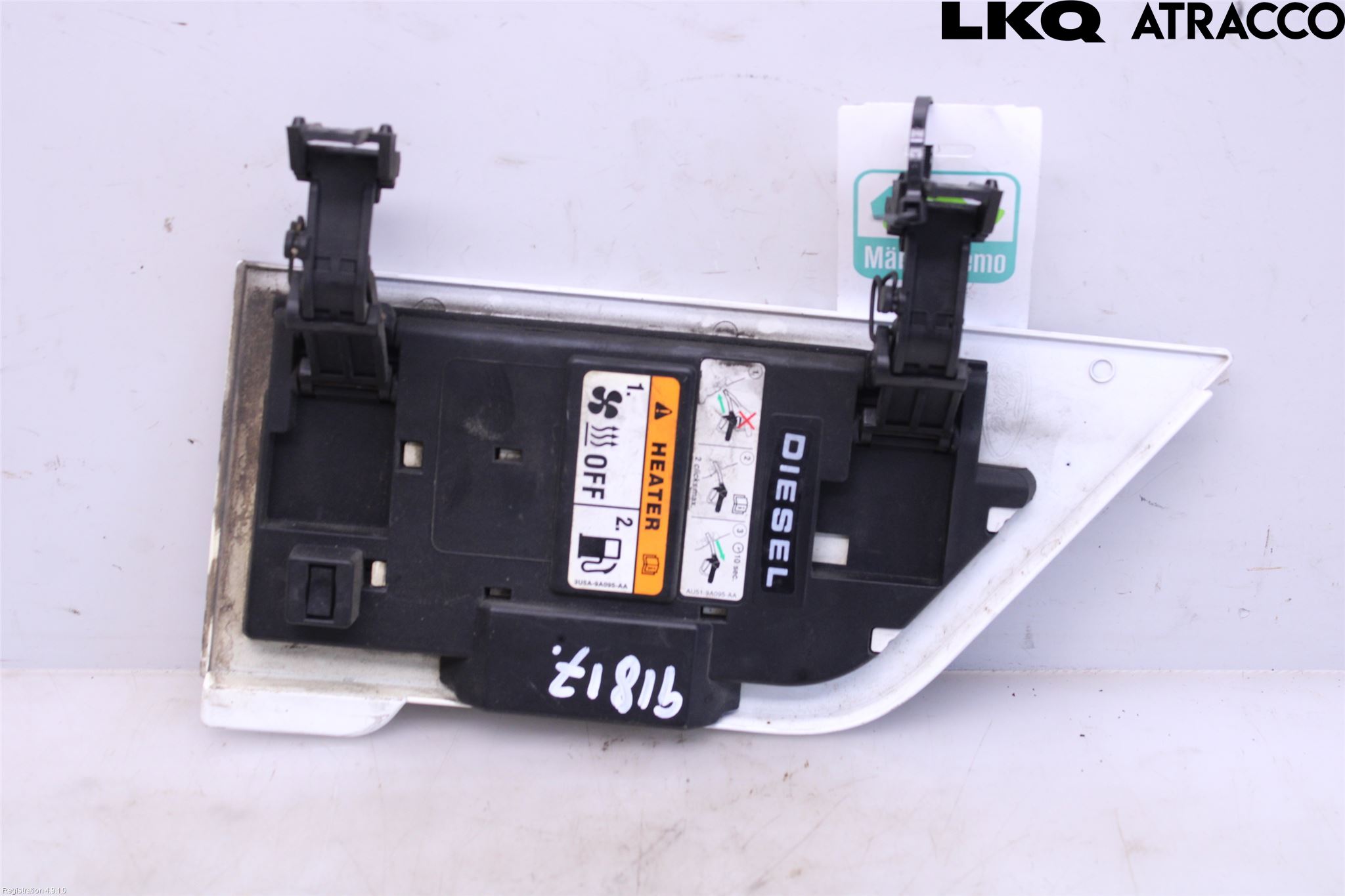 Ford TRANSIT/TOURNEO CUSTOM 13-24 Drivstoff Tankluke